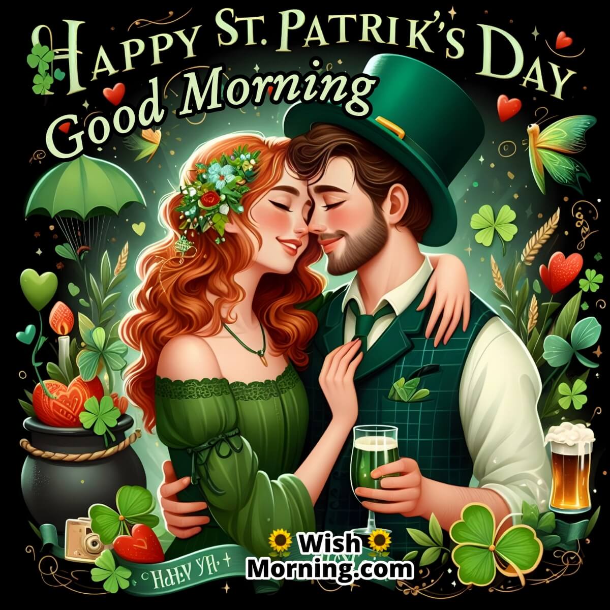 Good Morning Love St. Patrick's Day