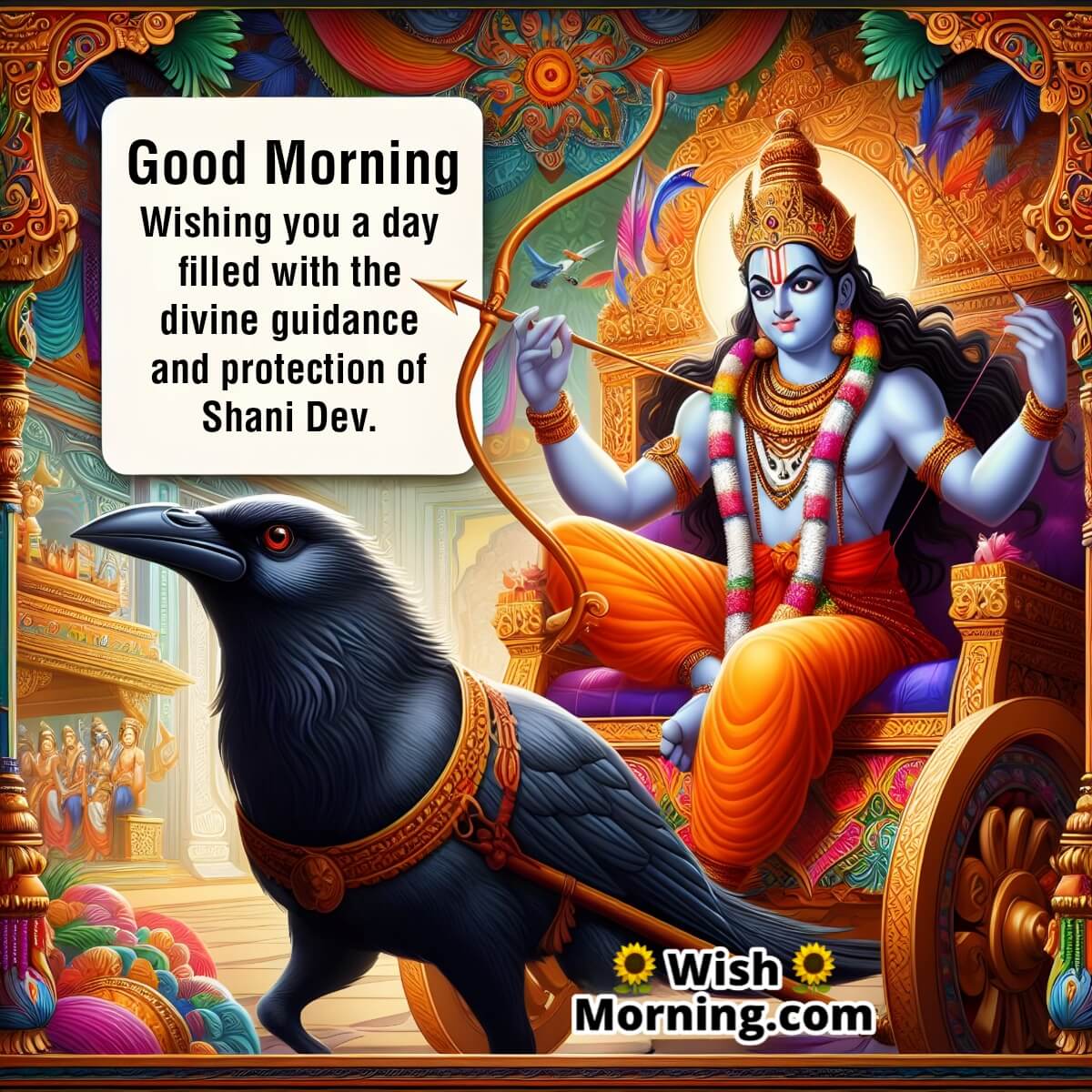 Good Morning Shani Dev Wish