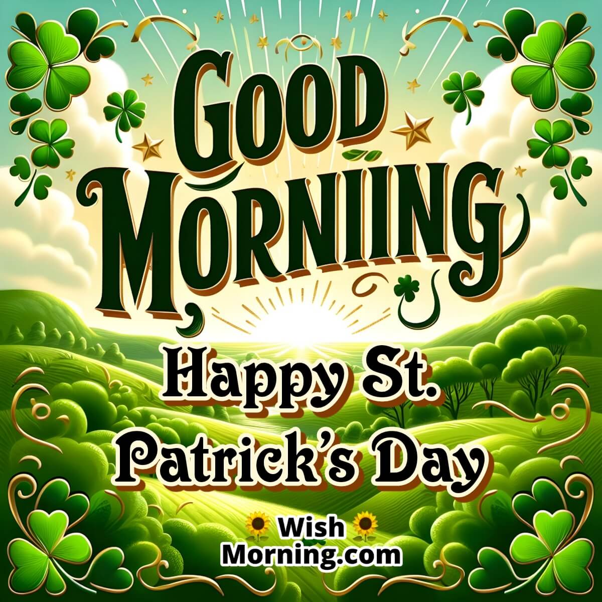 Good Morning St. Patrick's Day Images