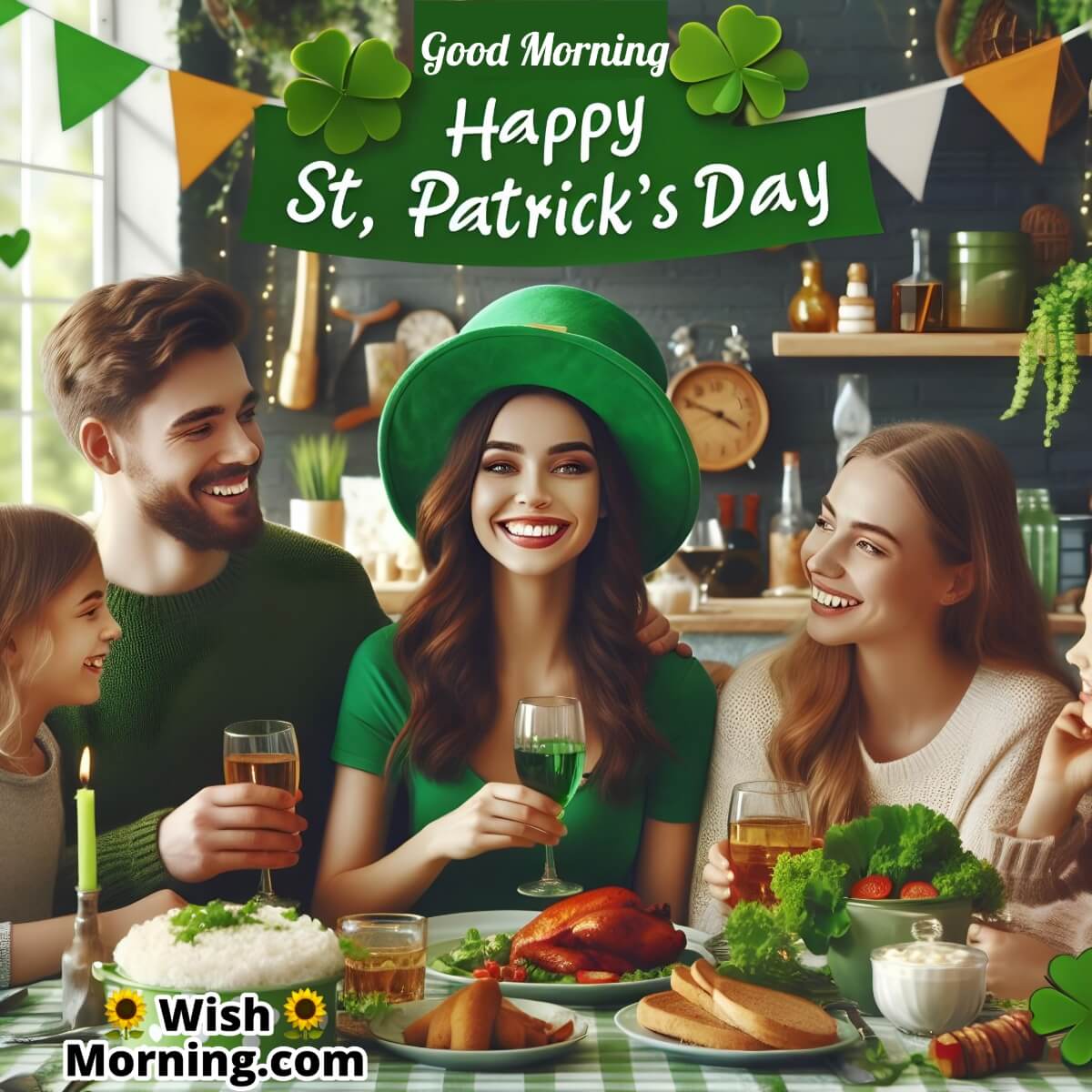 Good Morning St. Patrick's Day Irish Feast
