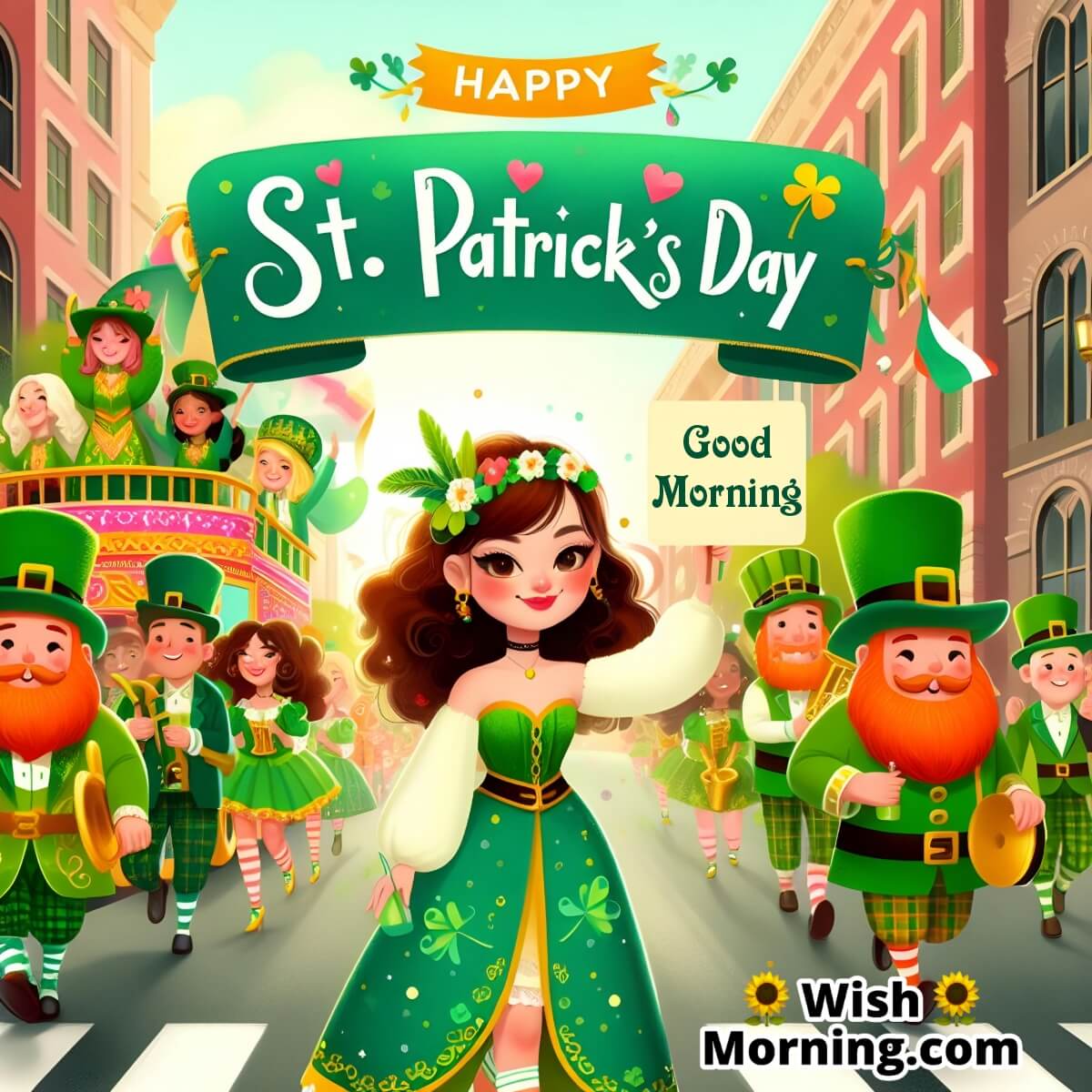 Good Morning St. Patrick's Day Parade