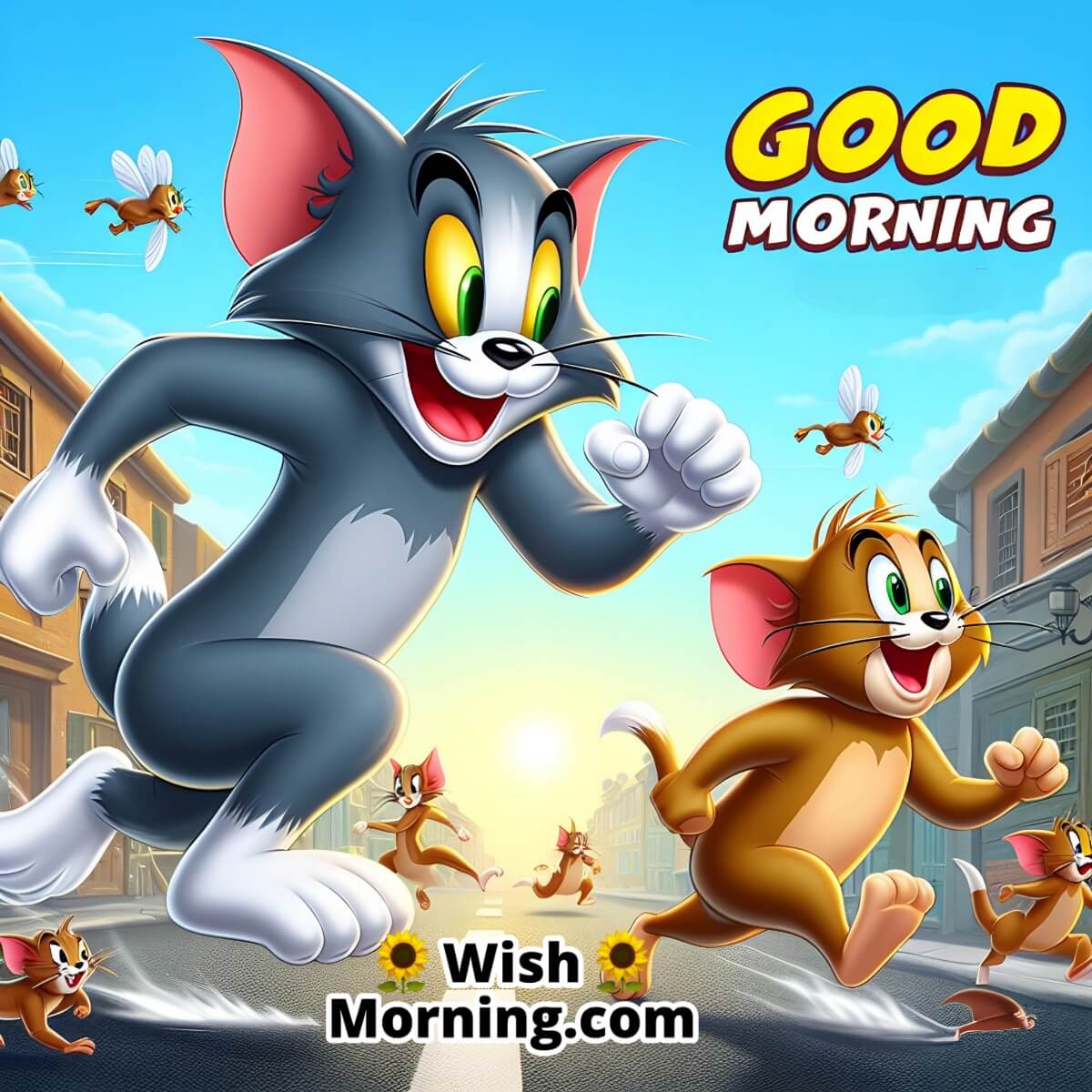 Good Morning Tom And Jerry Chase And Rivalry
