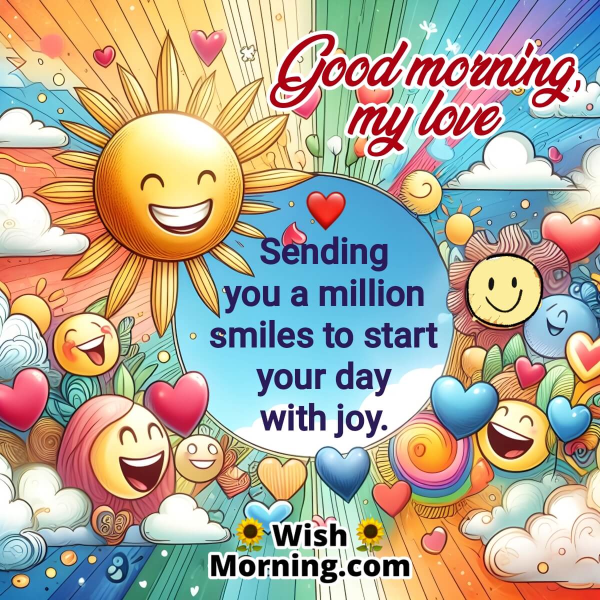 Good Morning Wish For My Love