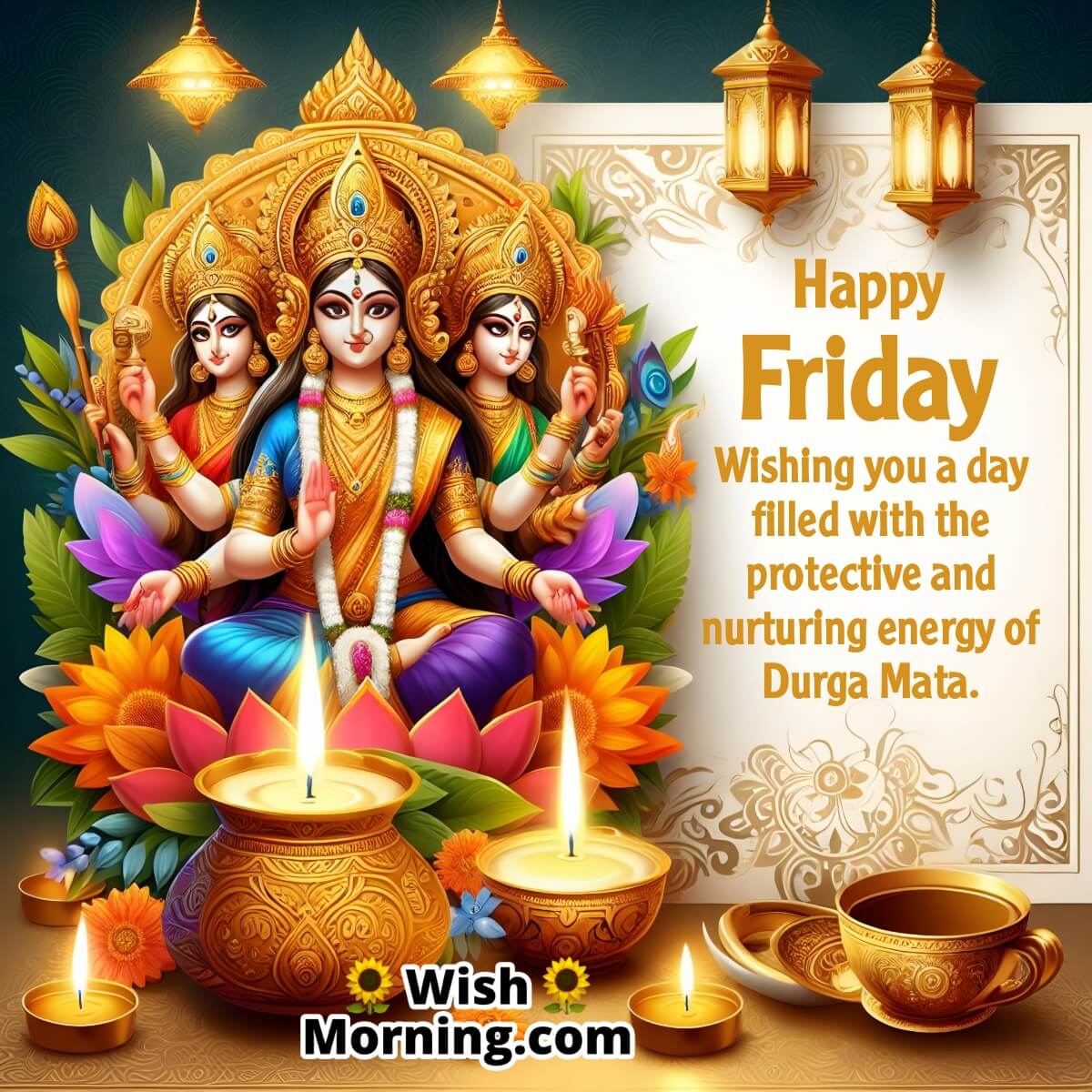 Happy Friday Durga Mata Wish