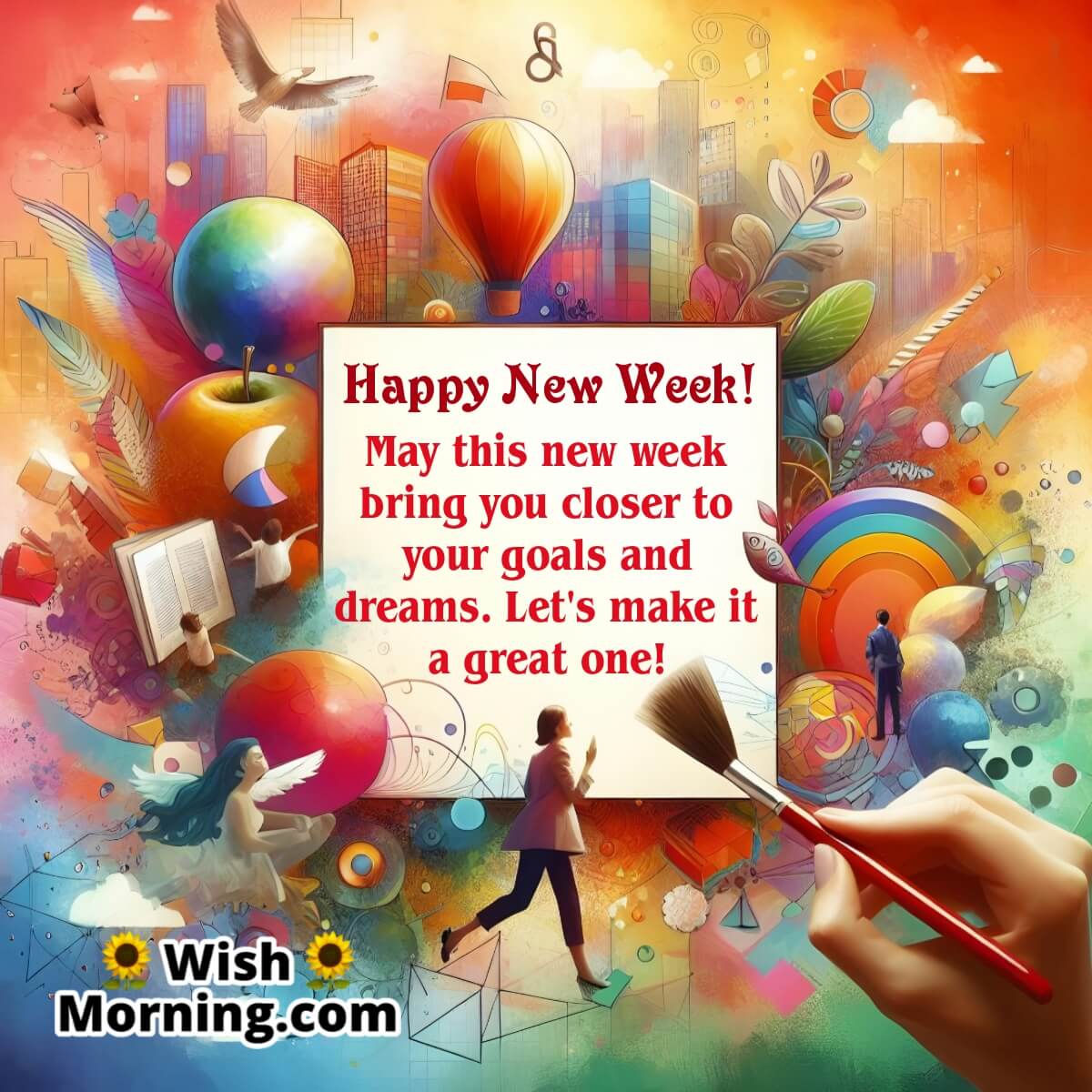 Happy New Week Message