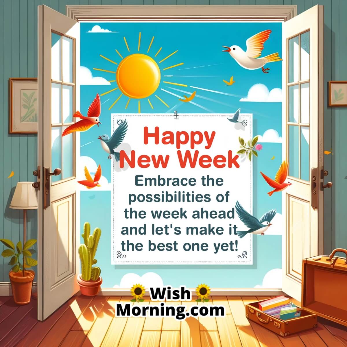 Happy New Week Motivational Message