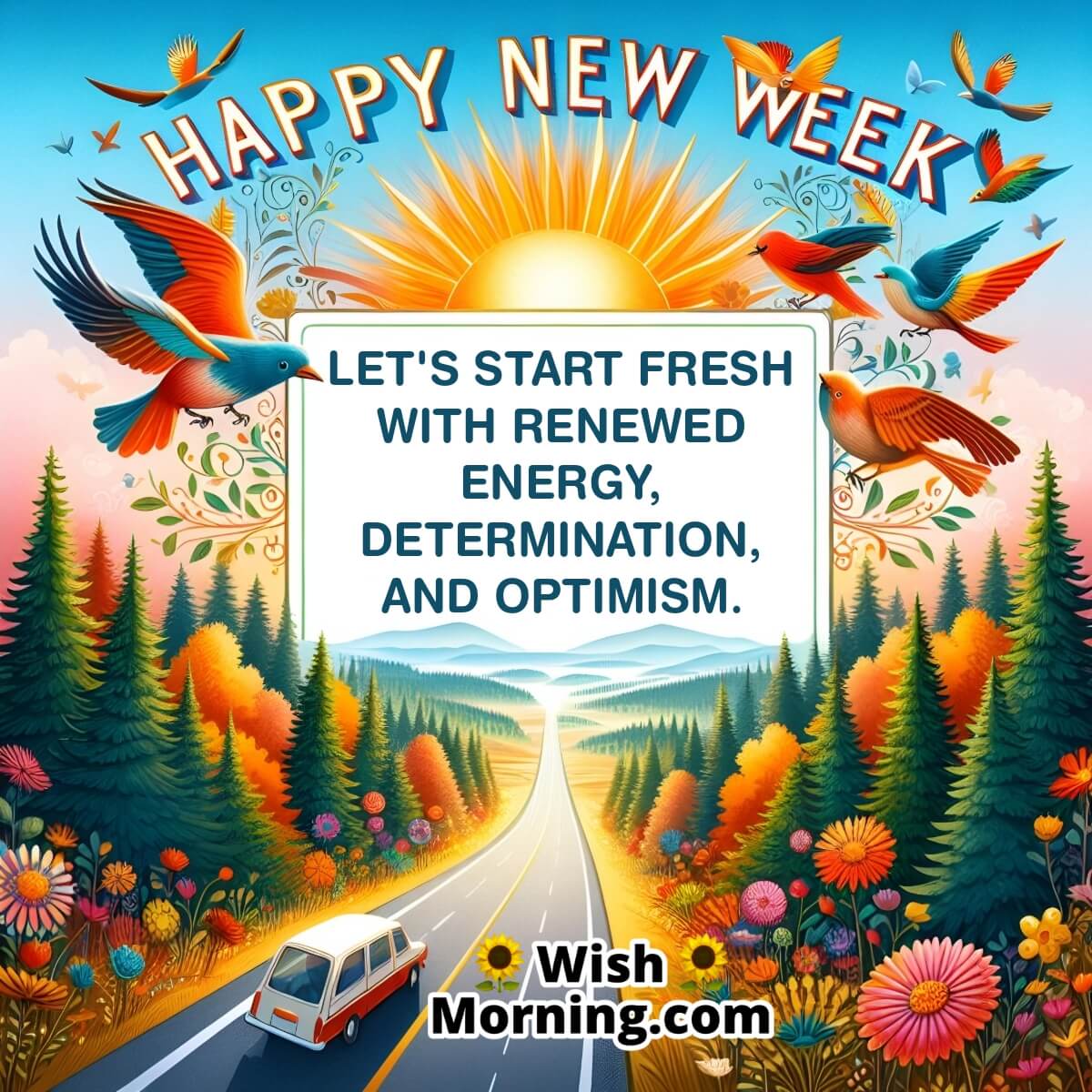 Happy New Week Motivational Messages