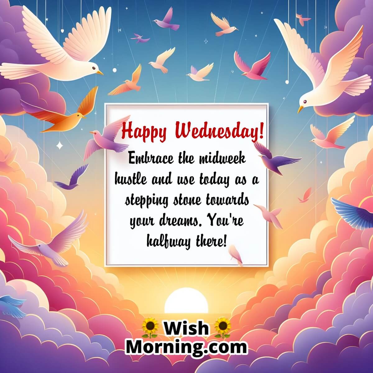 Happy Wednesday Motivational Message