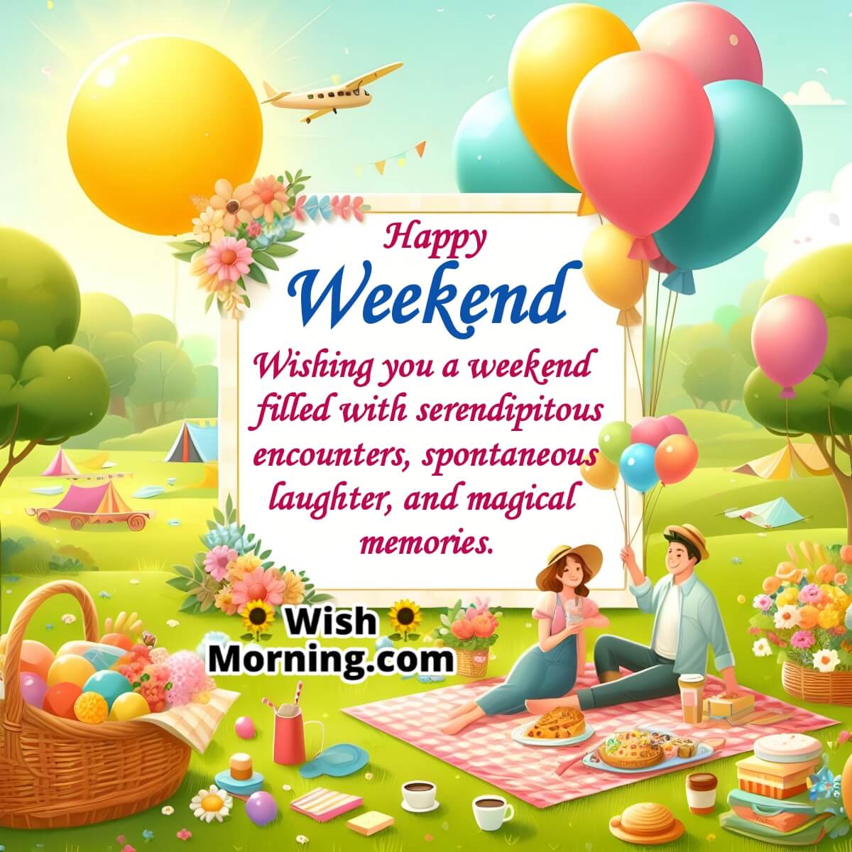 Happy Weekend Message
