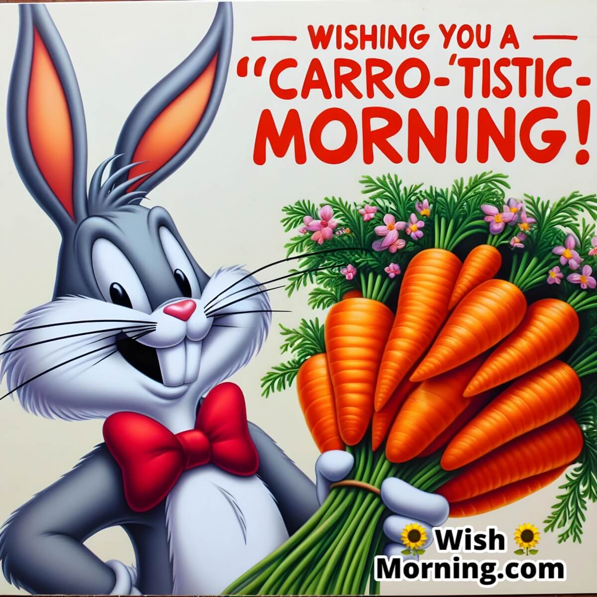 Wishing You A 'carrot' Astic Morning!