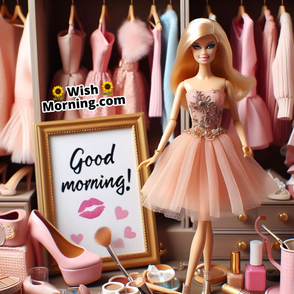 Barbie's Morning Glamour