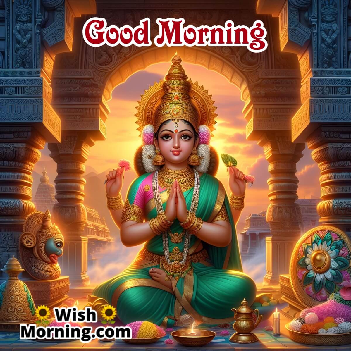 Enlightened Mornings With Kamakshi Devi