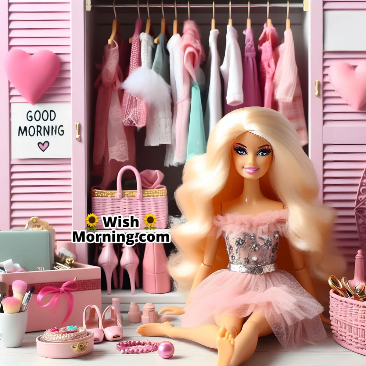Fashion Forward Barbie Mornings
