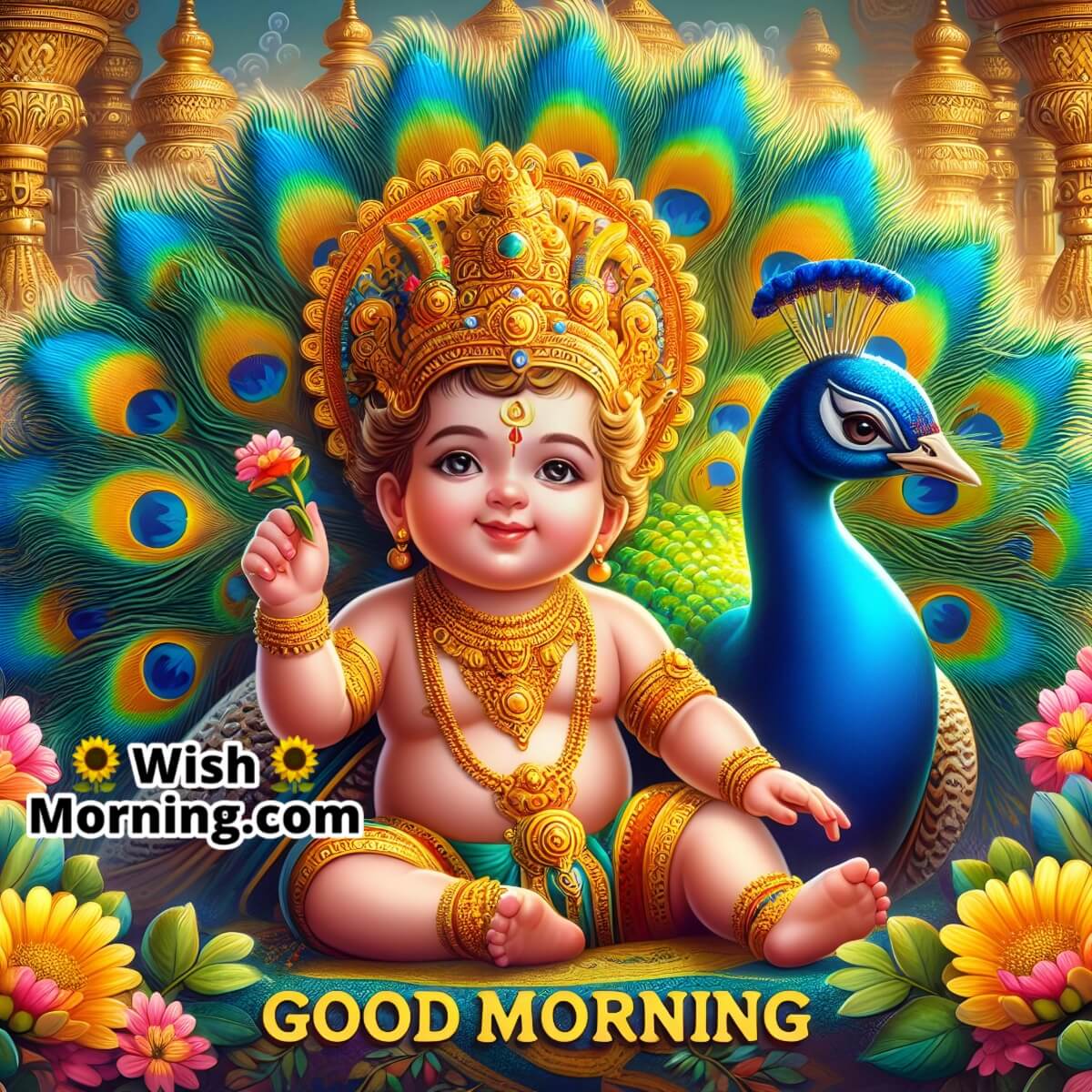 Good Morning Baby Murugan Pictures