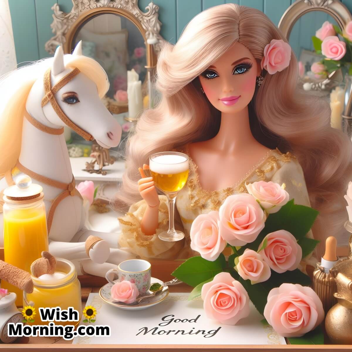 Good Morning Barbie Picture
