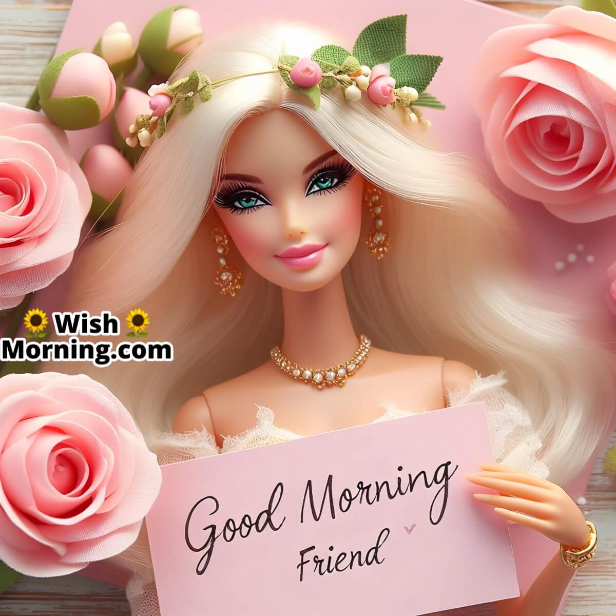Good Morning Barbie Doll For Friend