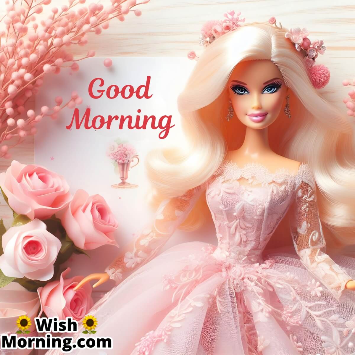 Good Morning Barbie Doll Image