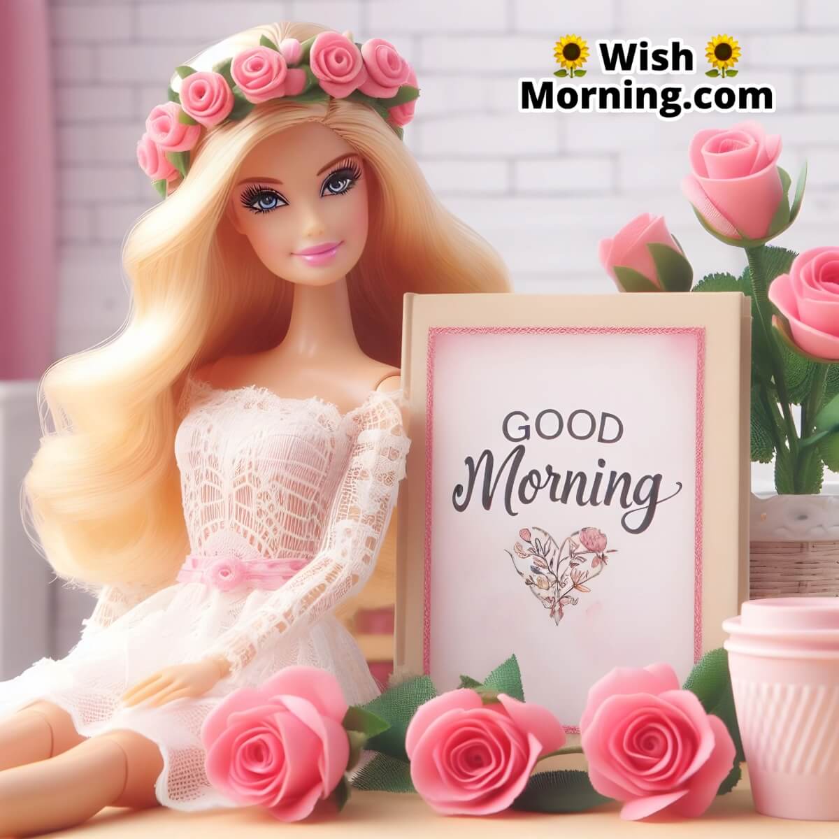 Good Morning Barbie Doll Pic
