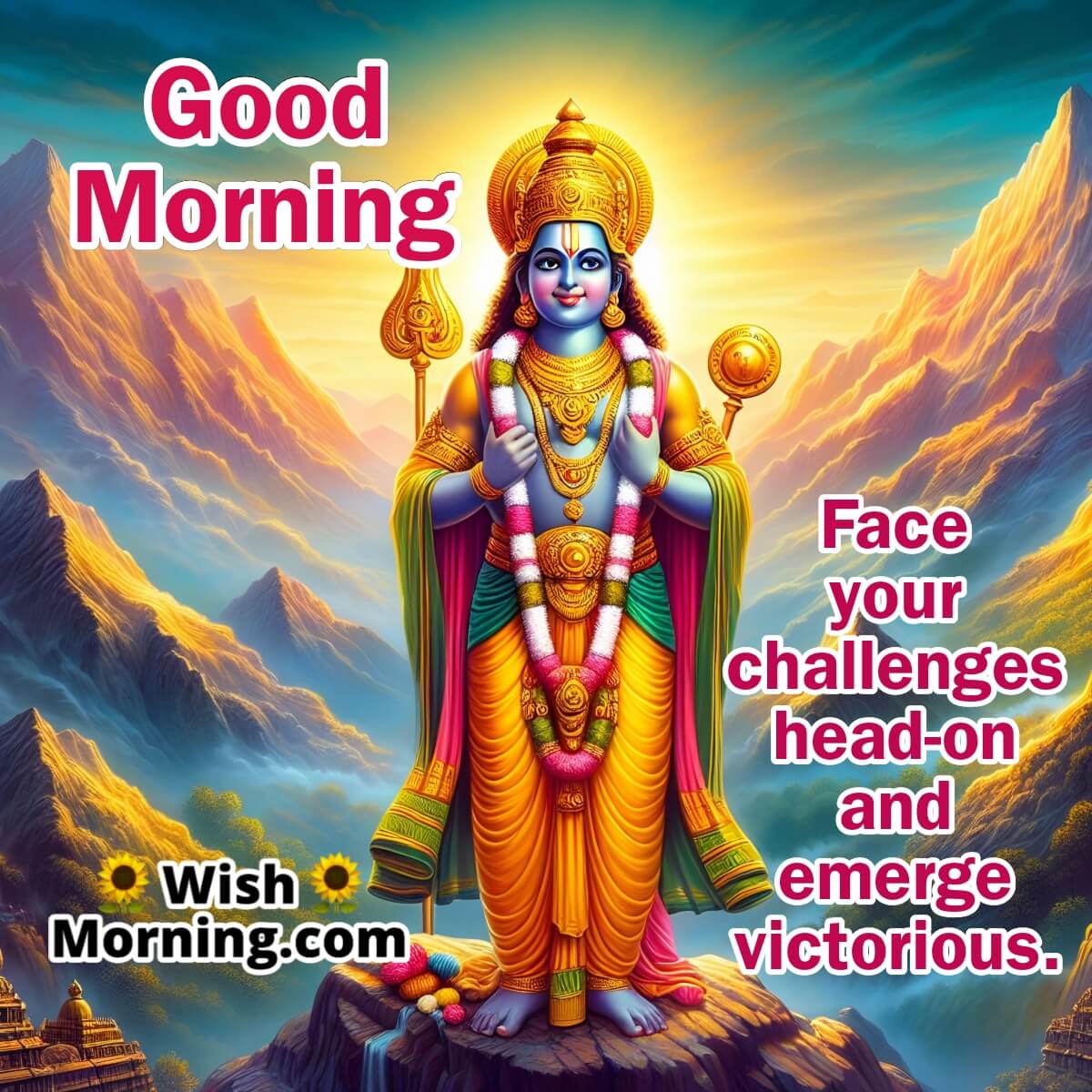 Good Morning Lord Murugan Quote