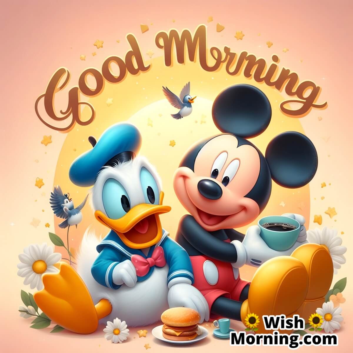 Good Morning Mickey And Donald Duck