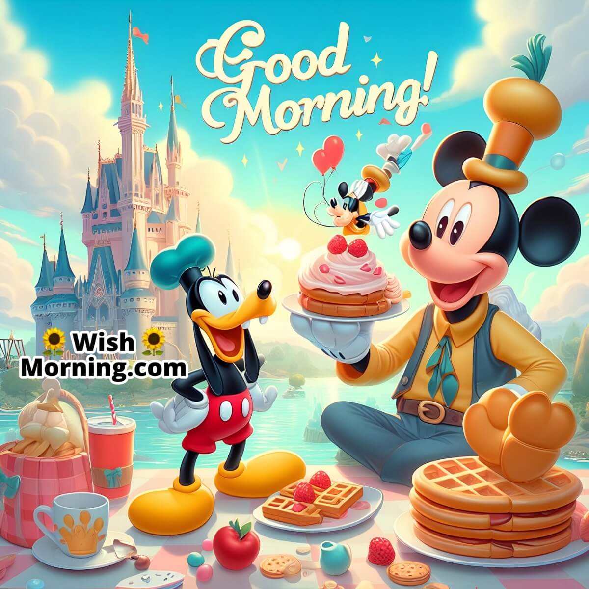 Good Morning Mickey And Goofy