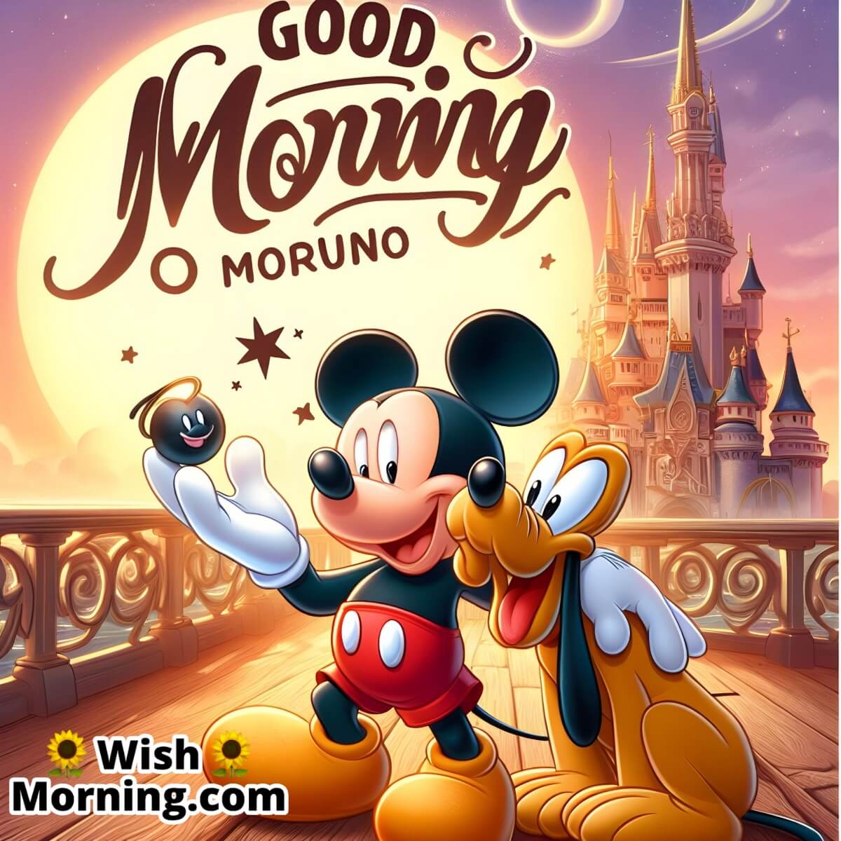 Good Morning Mickey And Pluto