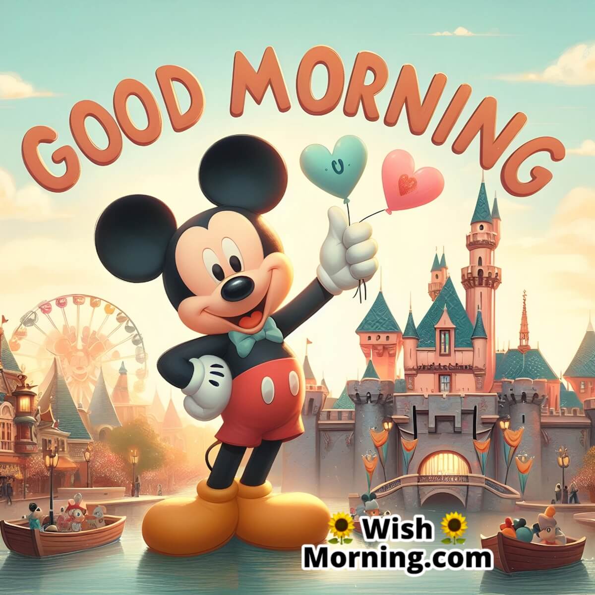 Good Morning Mickey At Disneyland