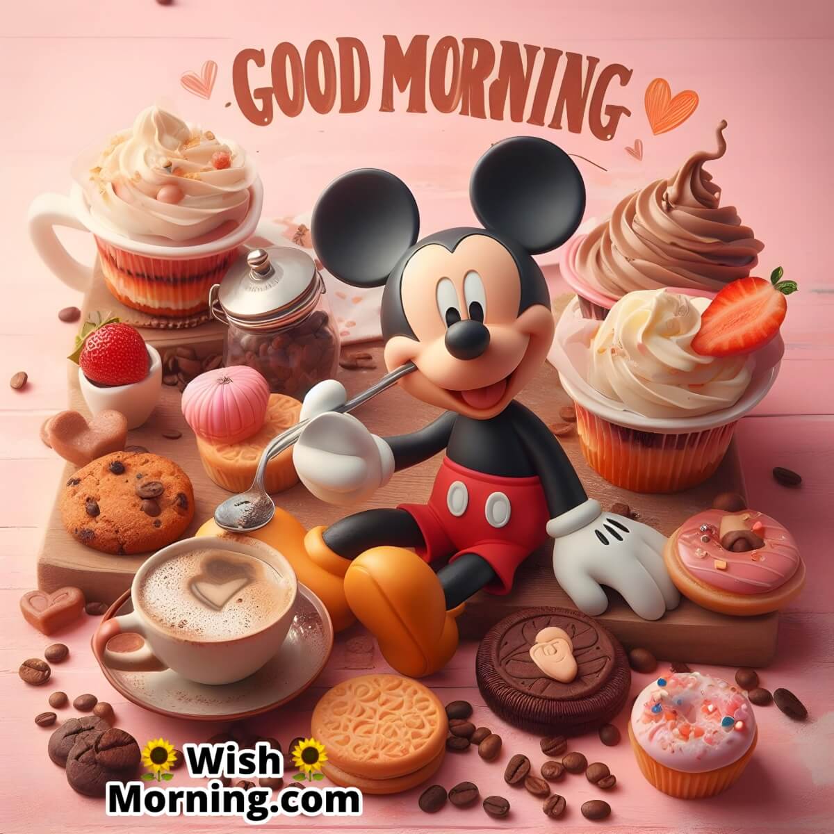 Good Morning Mickey Breakfast Pic