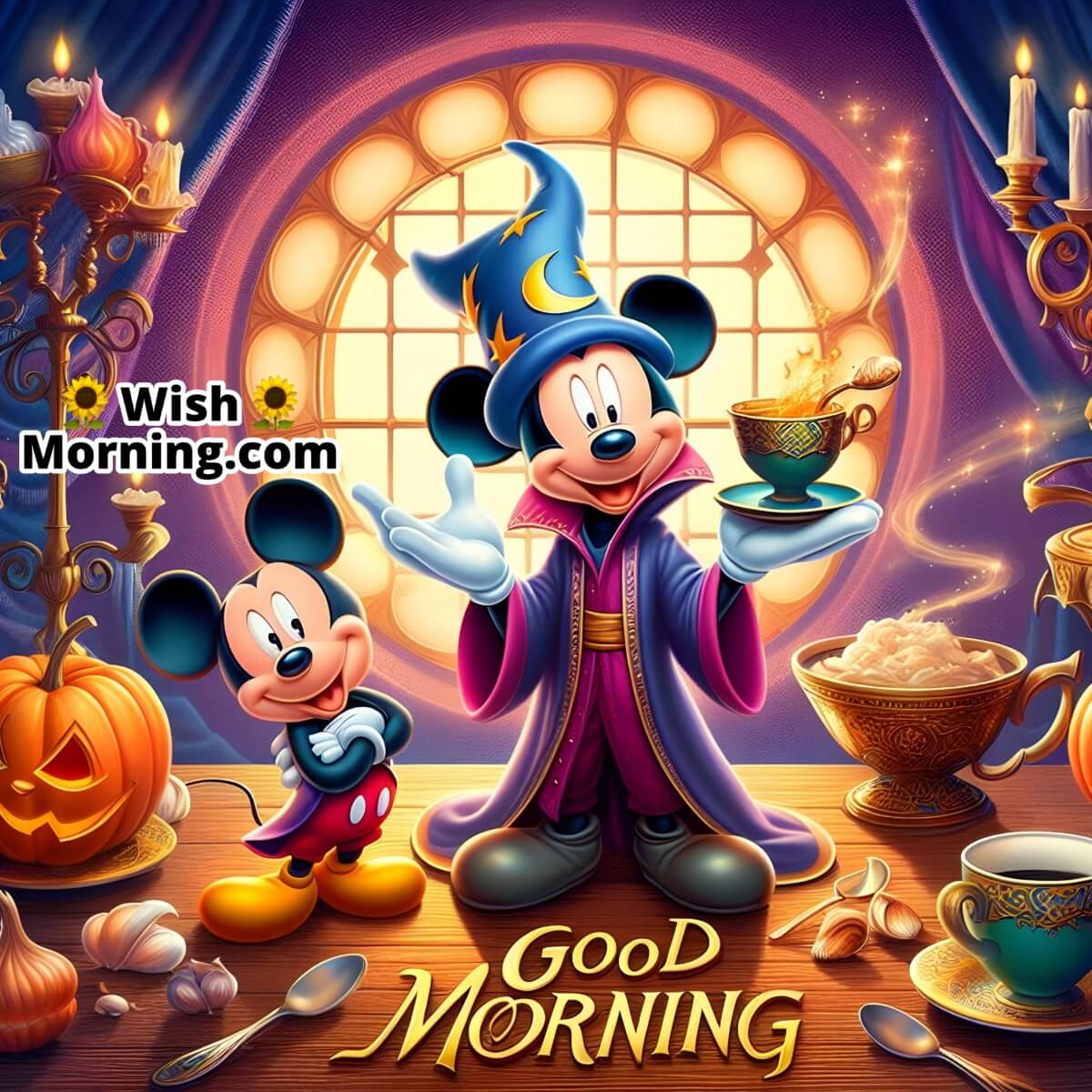Good Morning Mickey Mouse In Fantasia Film