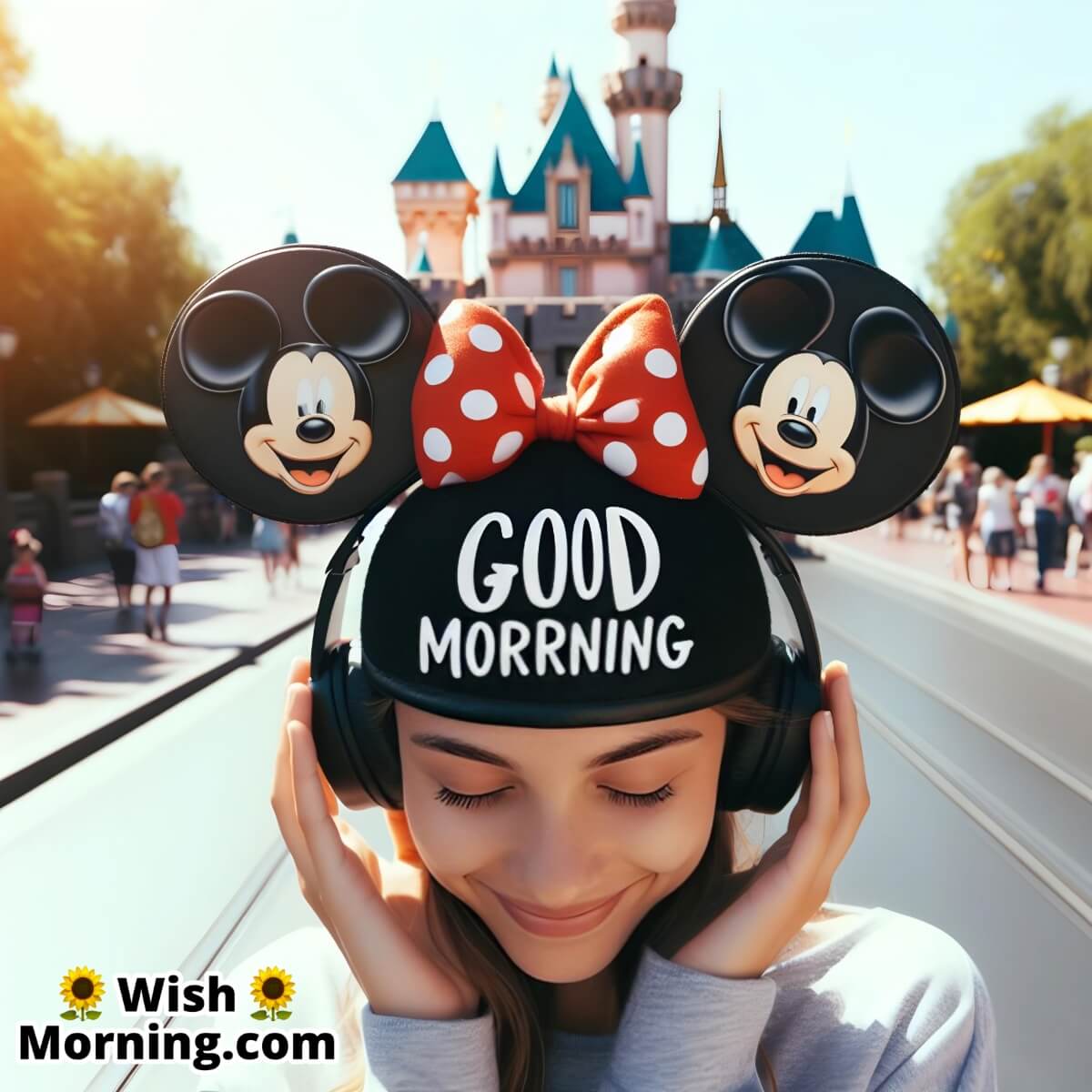 Good Morning Mickey Mouse Ears