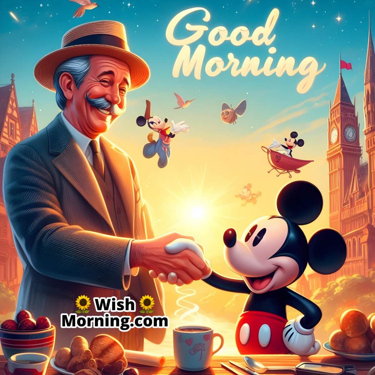 Good Morning Mickey Walt Disney Pic
