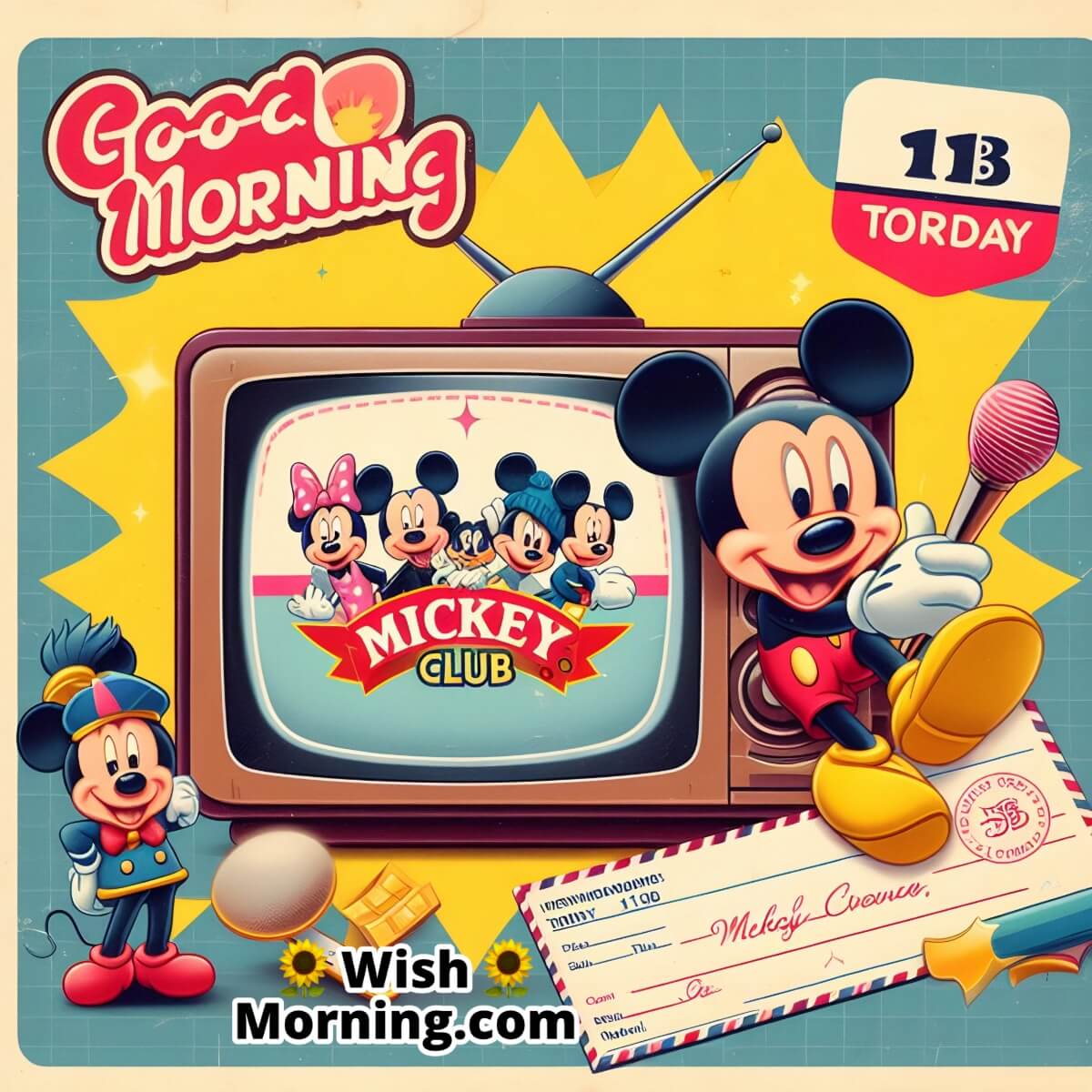 Good Morning The Mickey Mouse Club Television Show