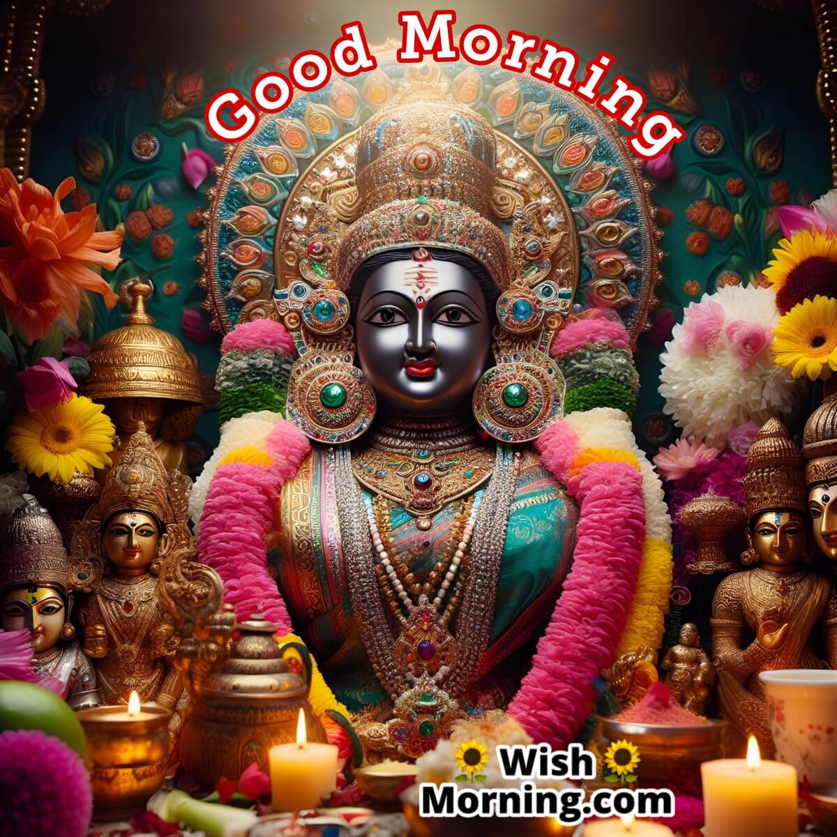 Good Morning With Meenakshi Amman's Blessings