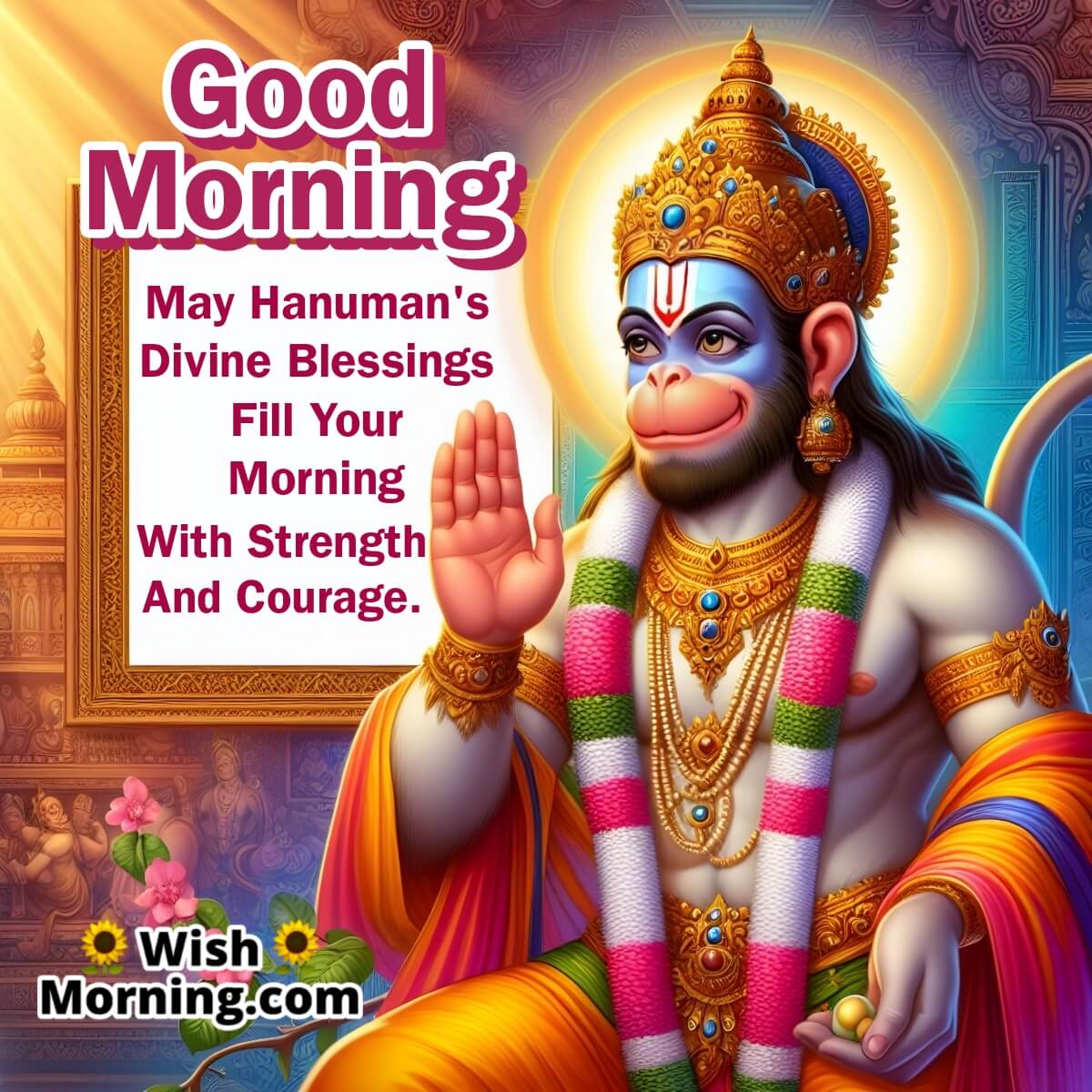 Hanuman's Morning Blessings
