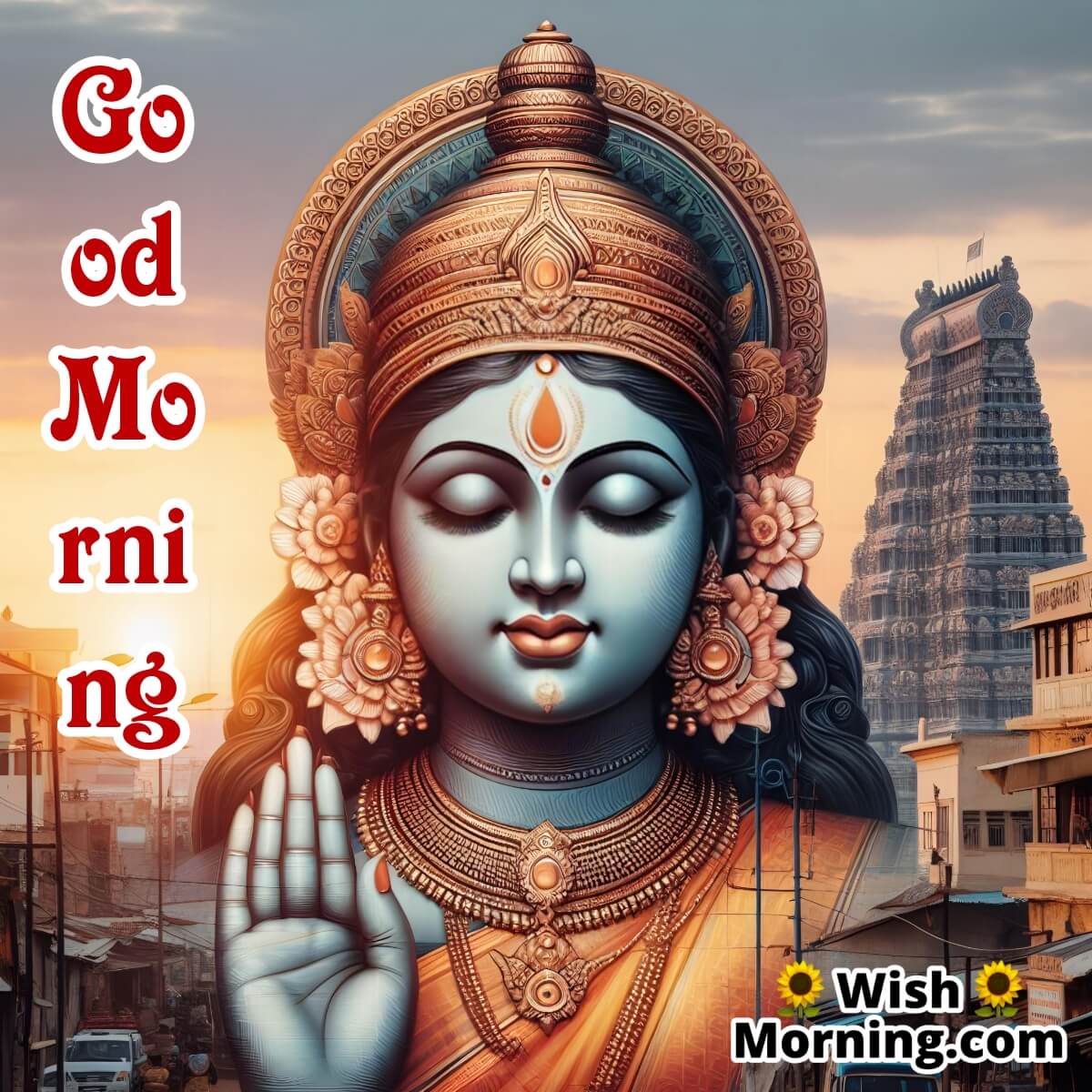 Kamakshi's Morning Blessings