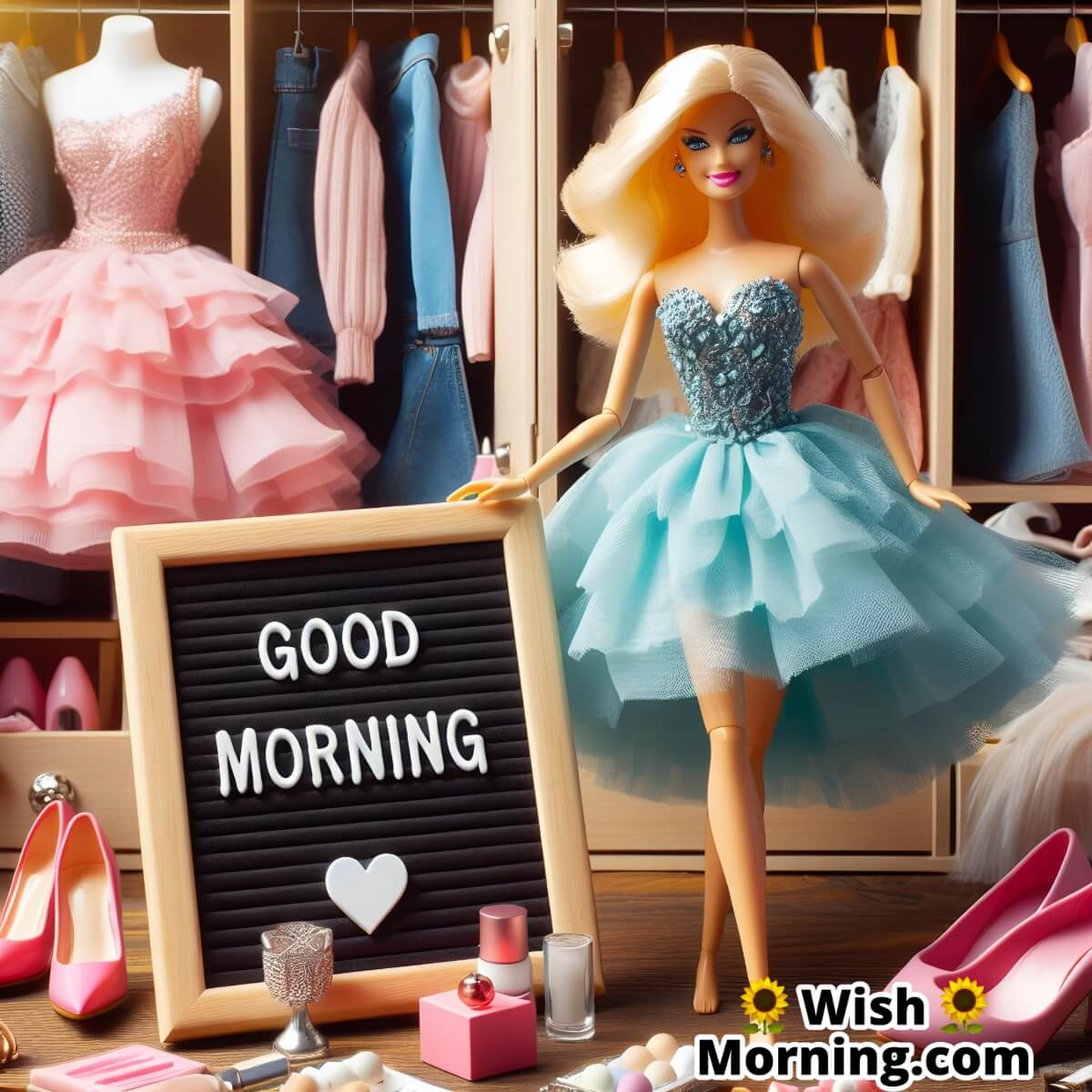 Rise And Shine In Barbie Style