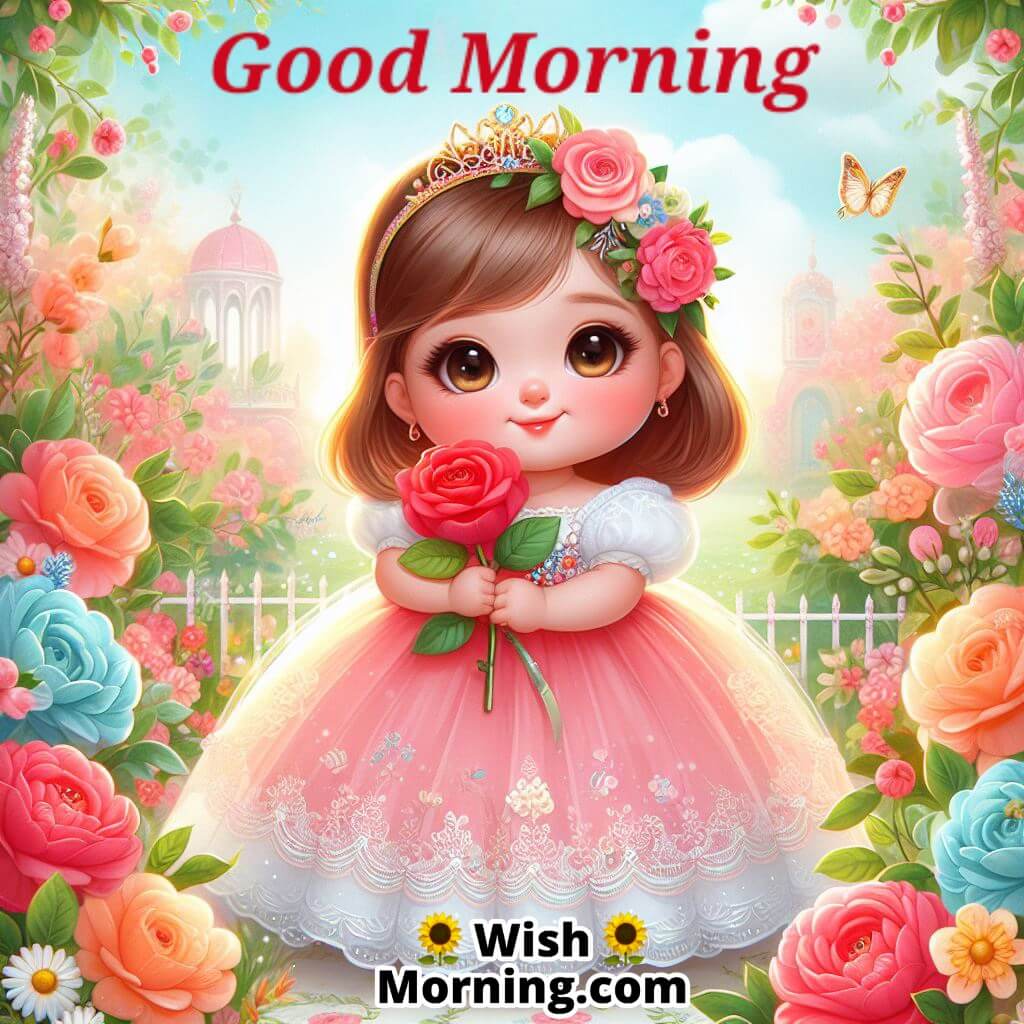 Good Morning Gown And Rose
