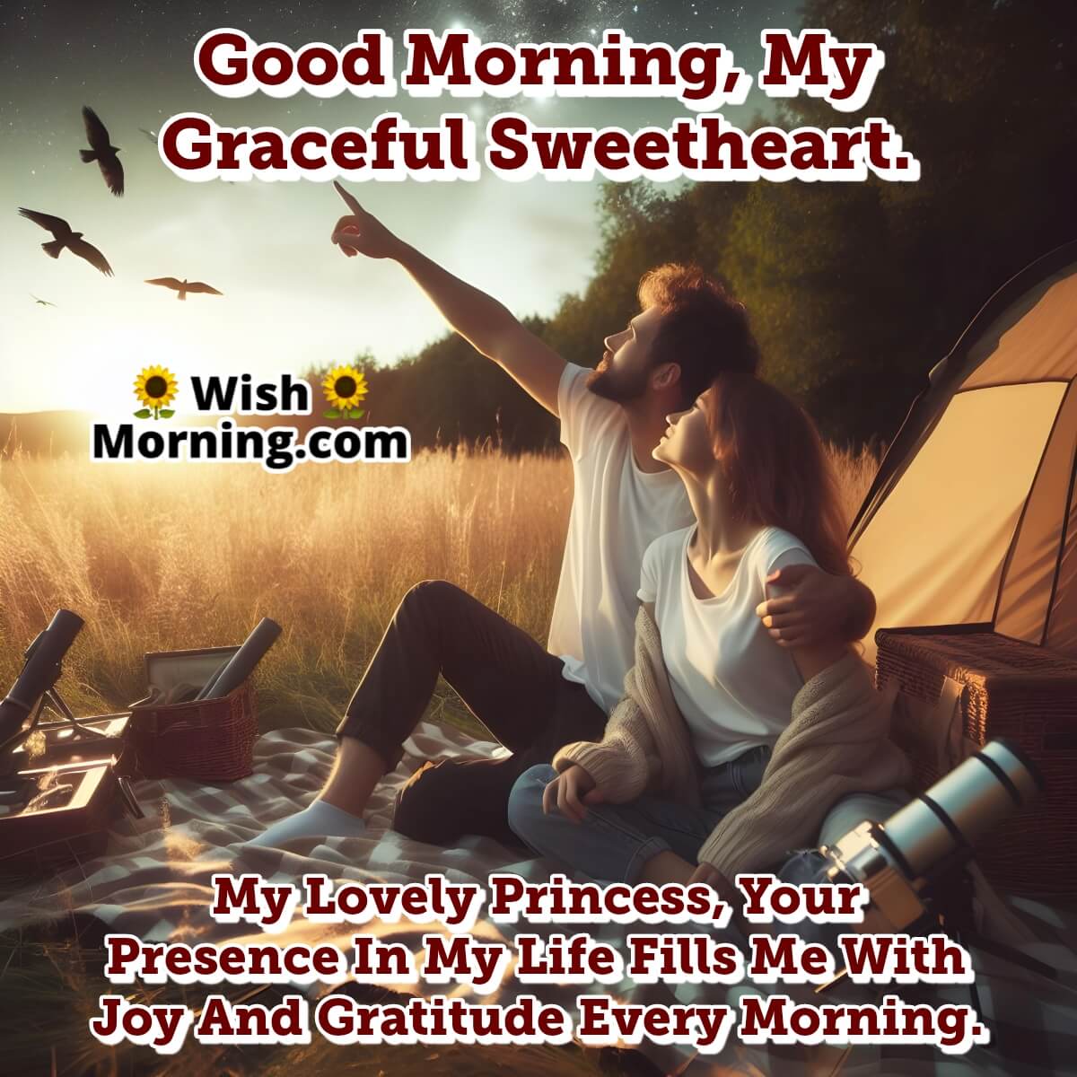 Good Morning My Graceful Sweetheart
