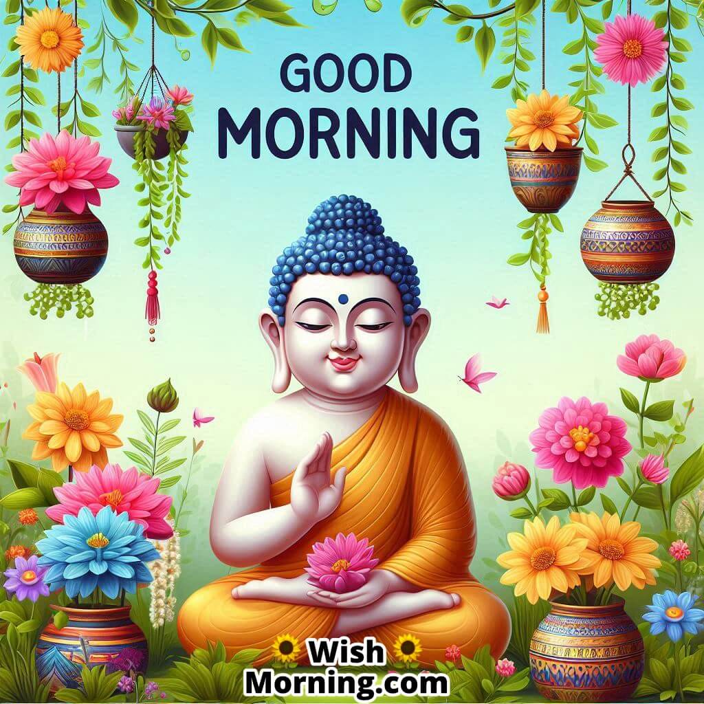 Good Morning Radiant Garden Buddha