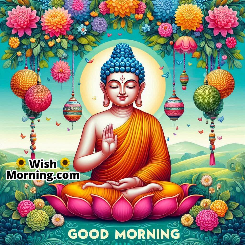 Good Morning Vibrant Buddha