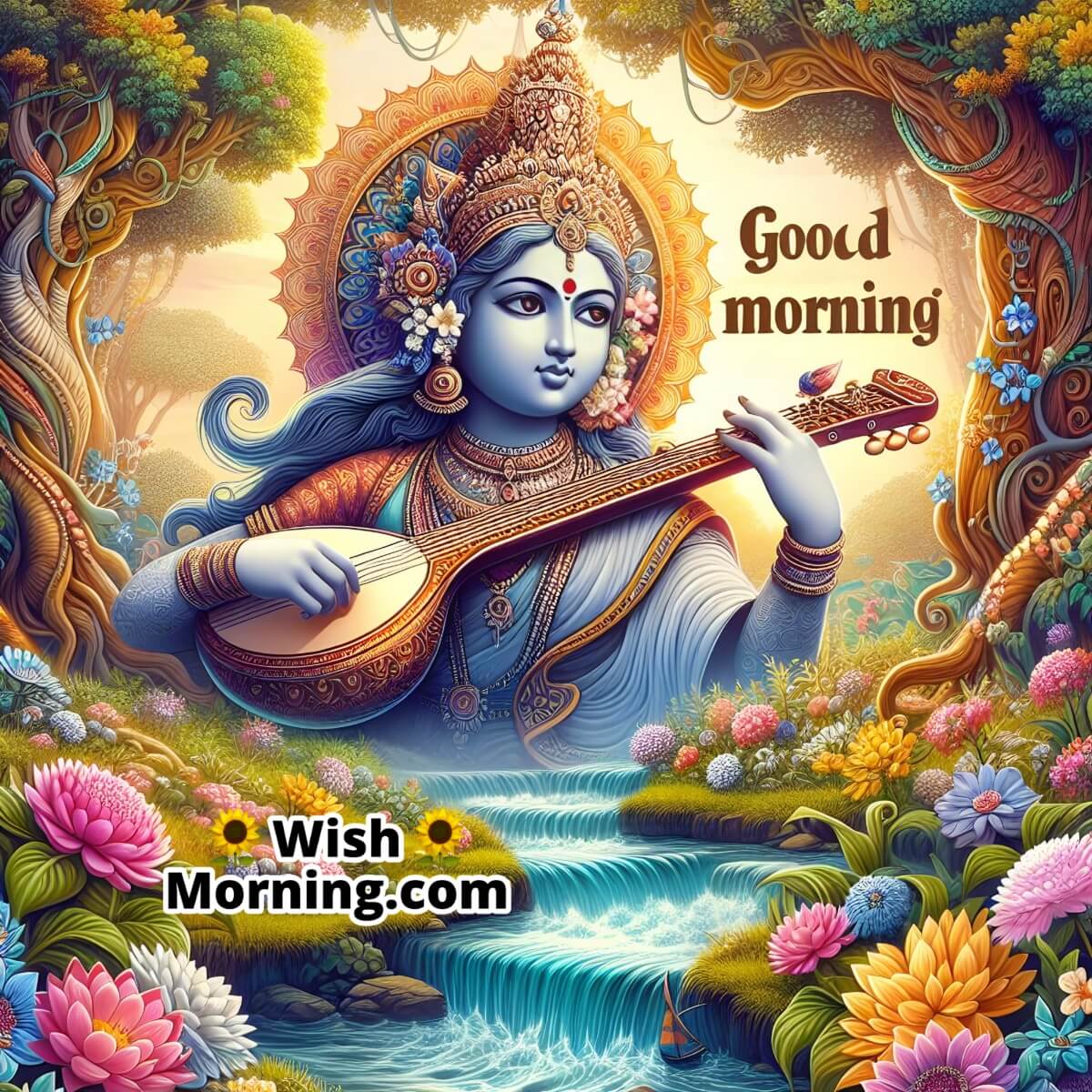 Saraswati's Morning Harmony