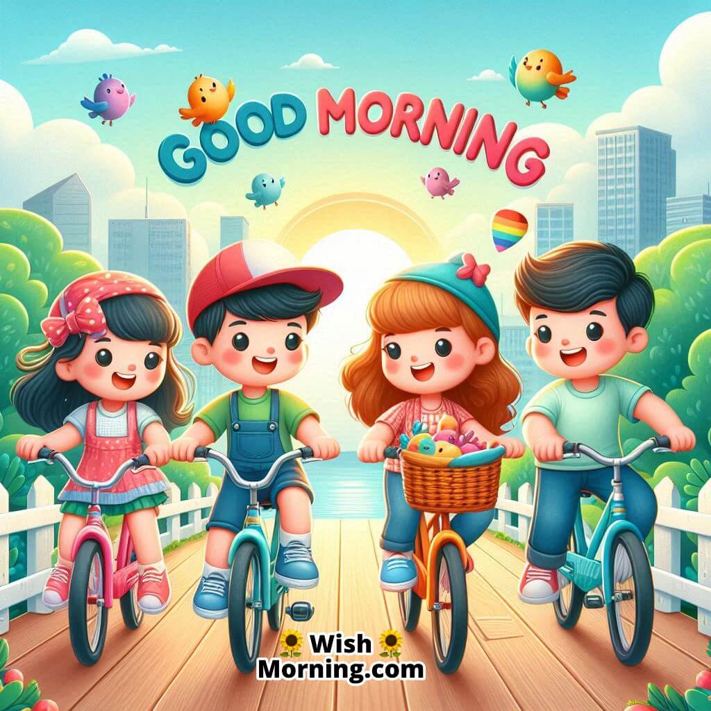 Cycling Fun Friends