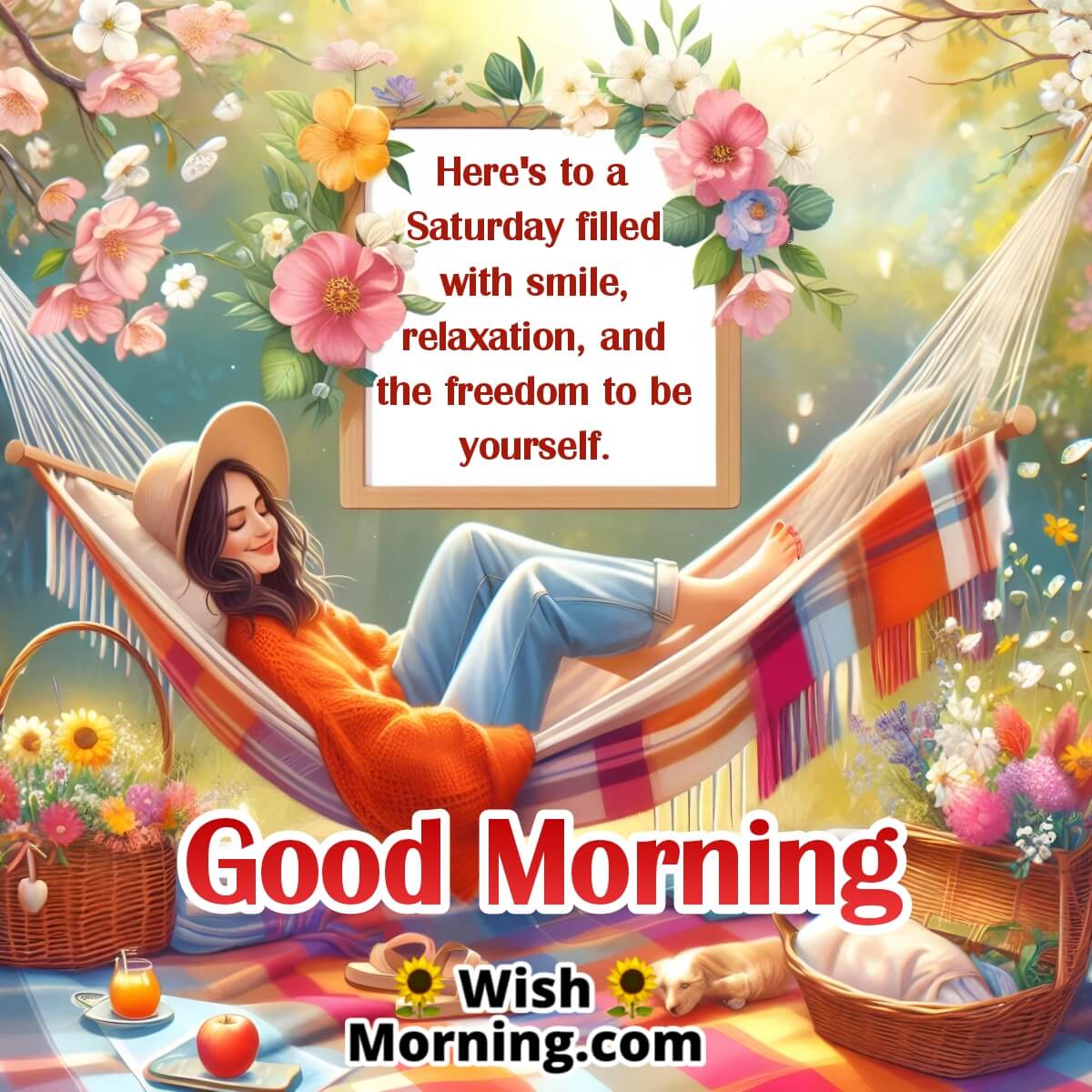 Good Morning Saturday Wellness Message