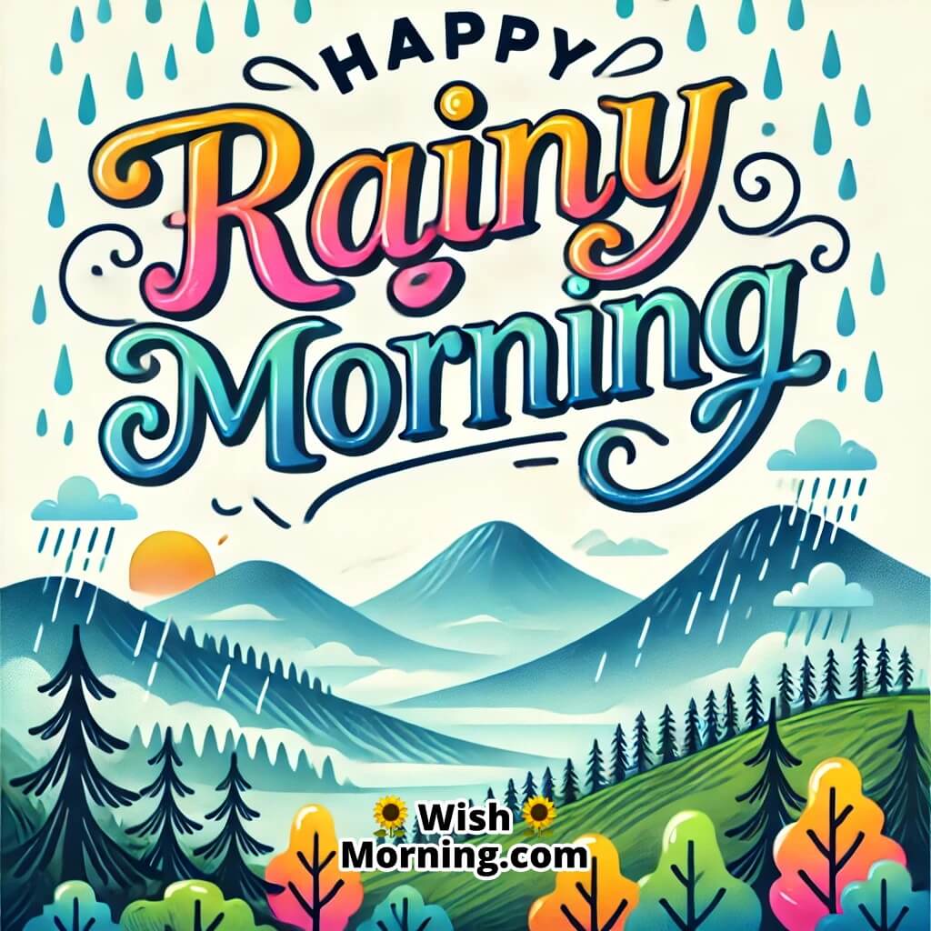 Happy Rainy Morning