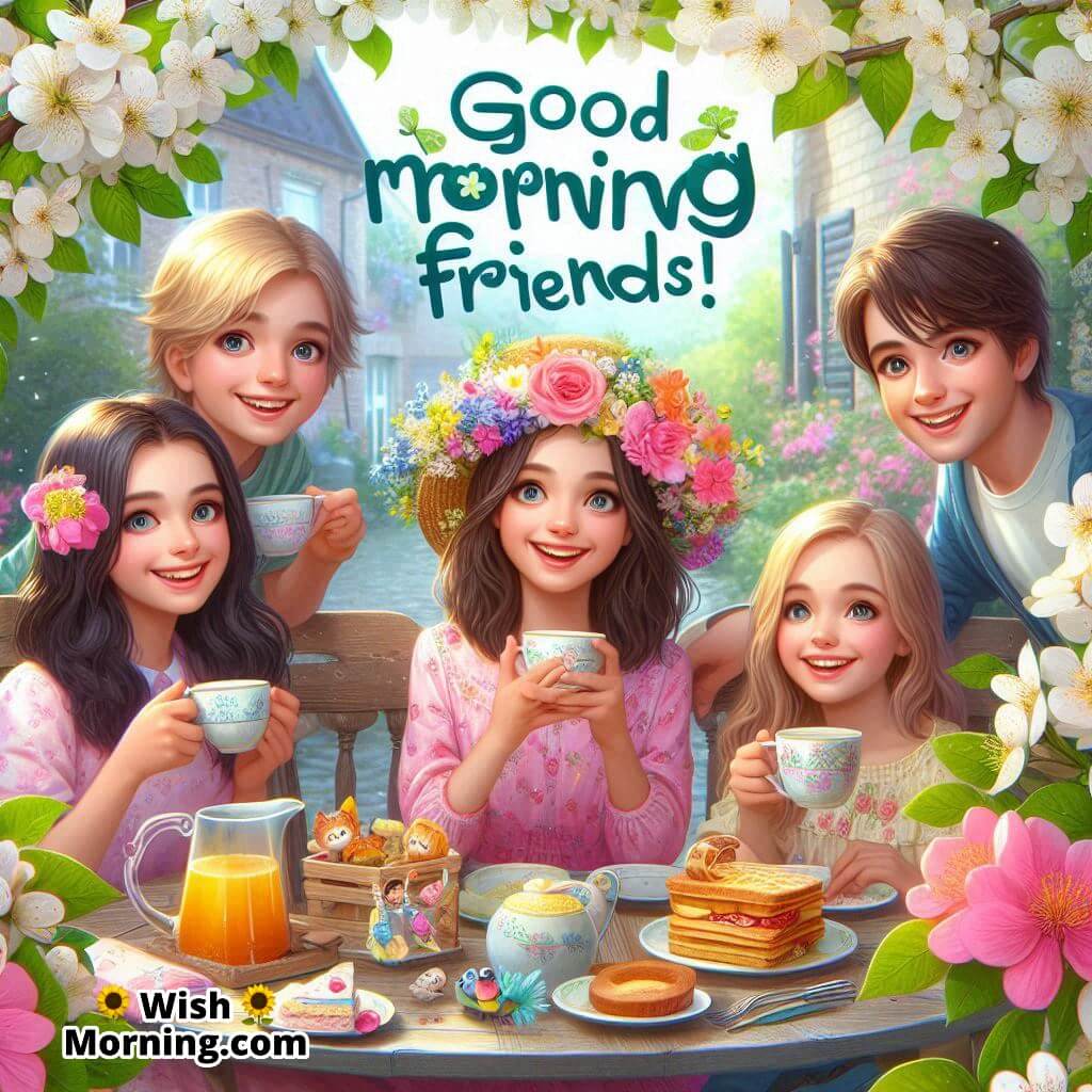 Morning Blossoms Friends