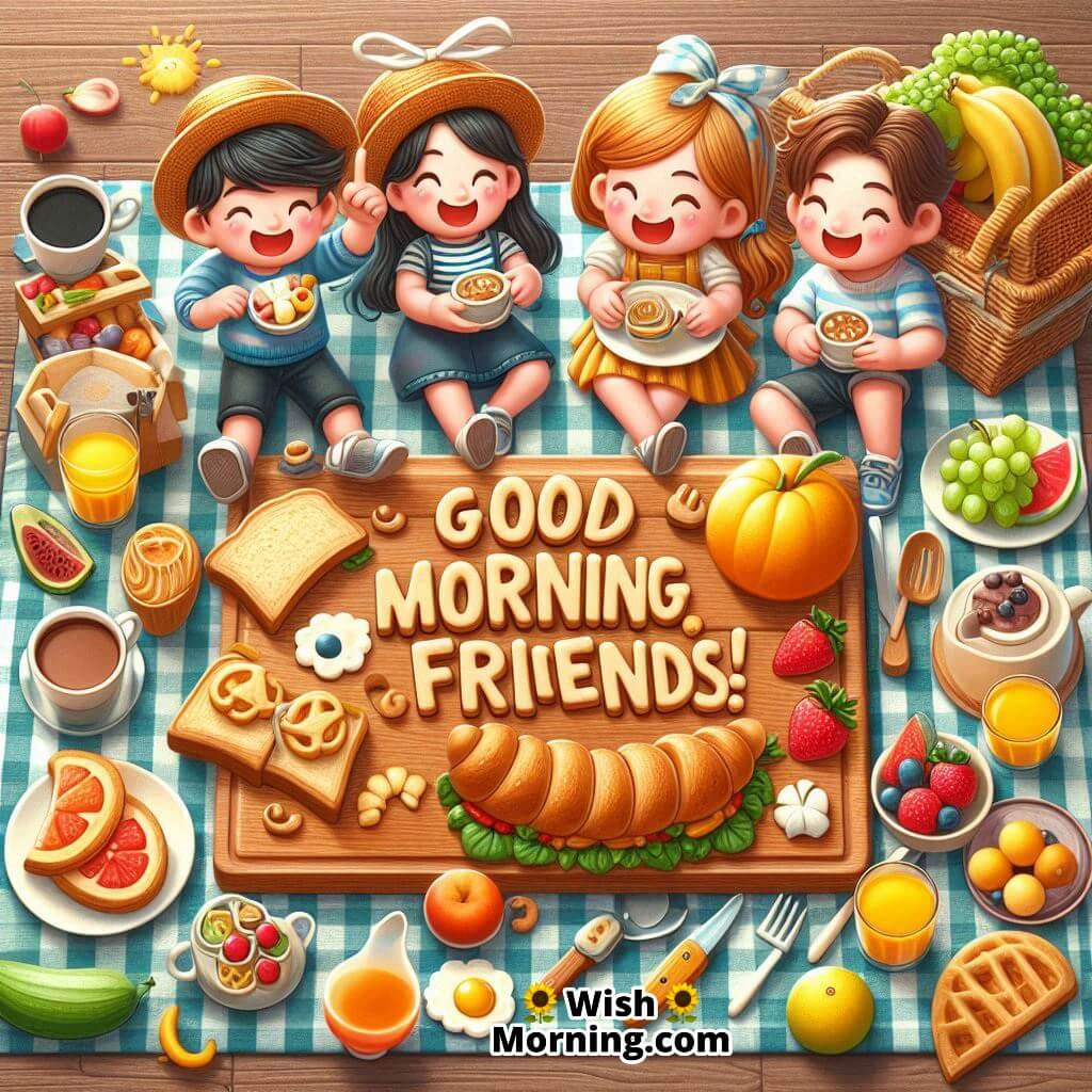 Morning Picnic Friends