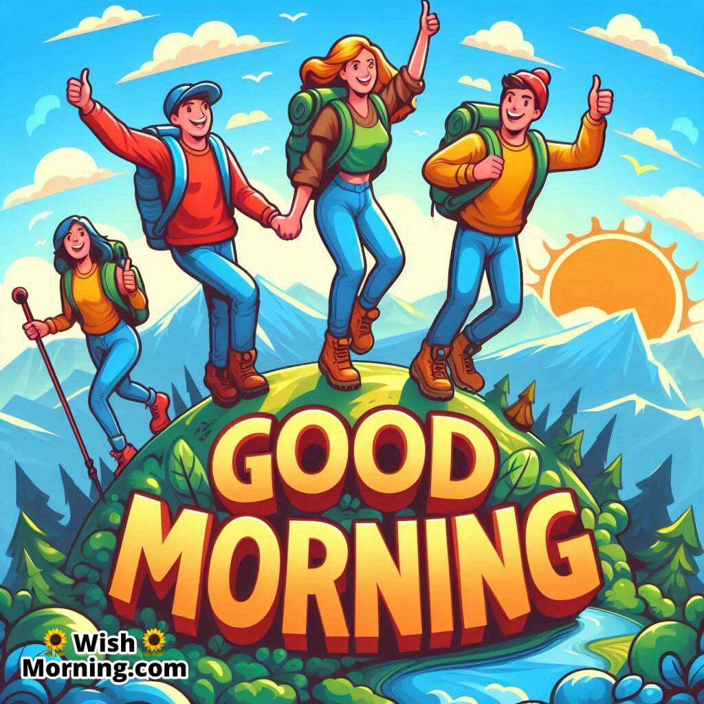 Mountain Morning Friends