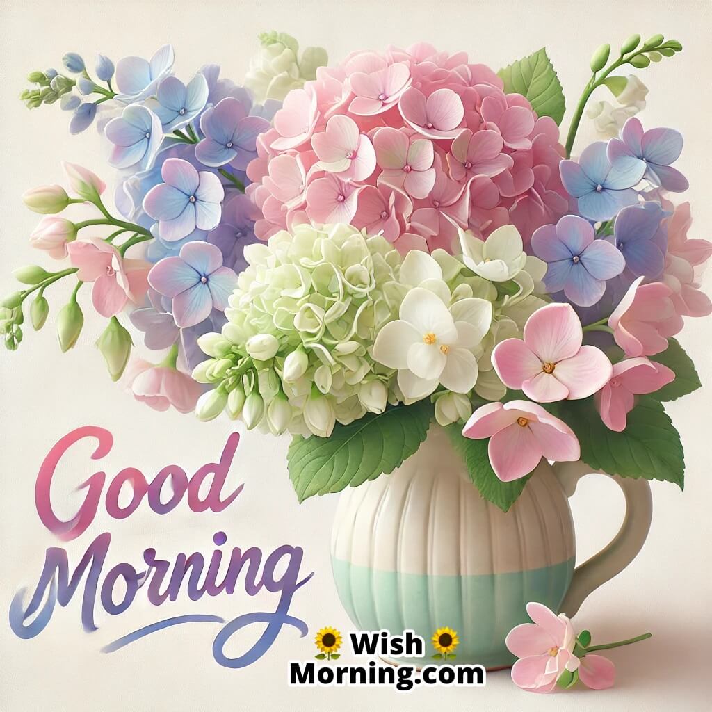 Pastel Morning Blossoms