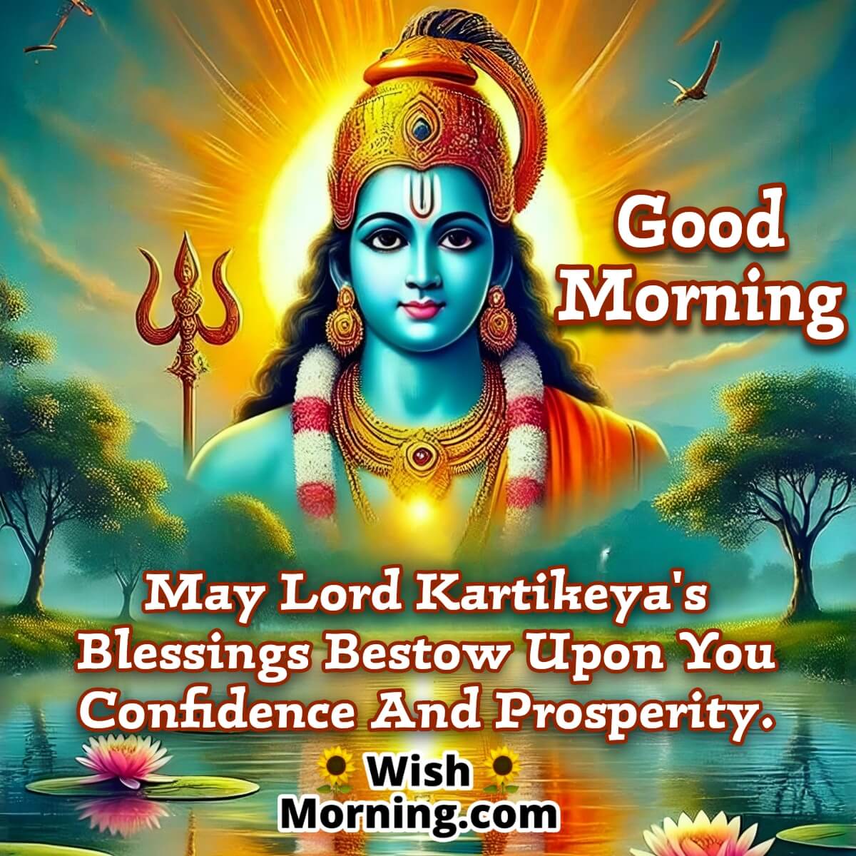 Divine Morning Kartikeya Blessings