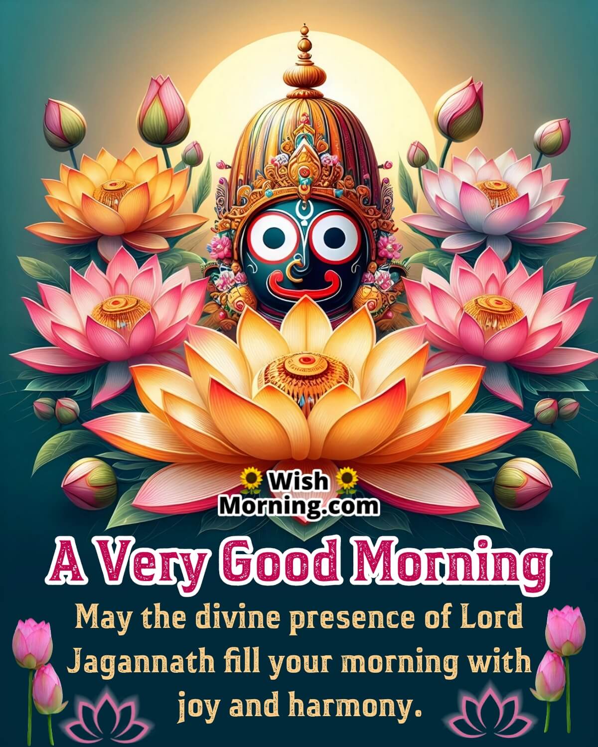 Divine Morning Lord Jagannath Blessing